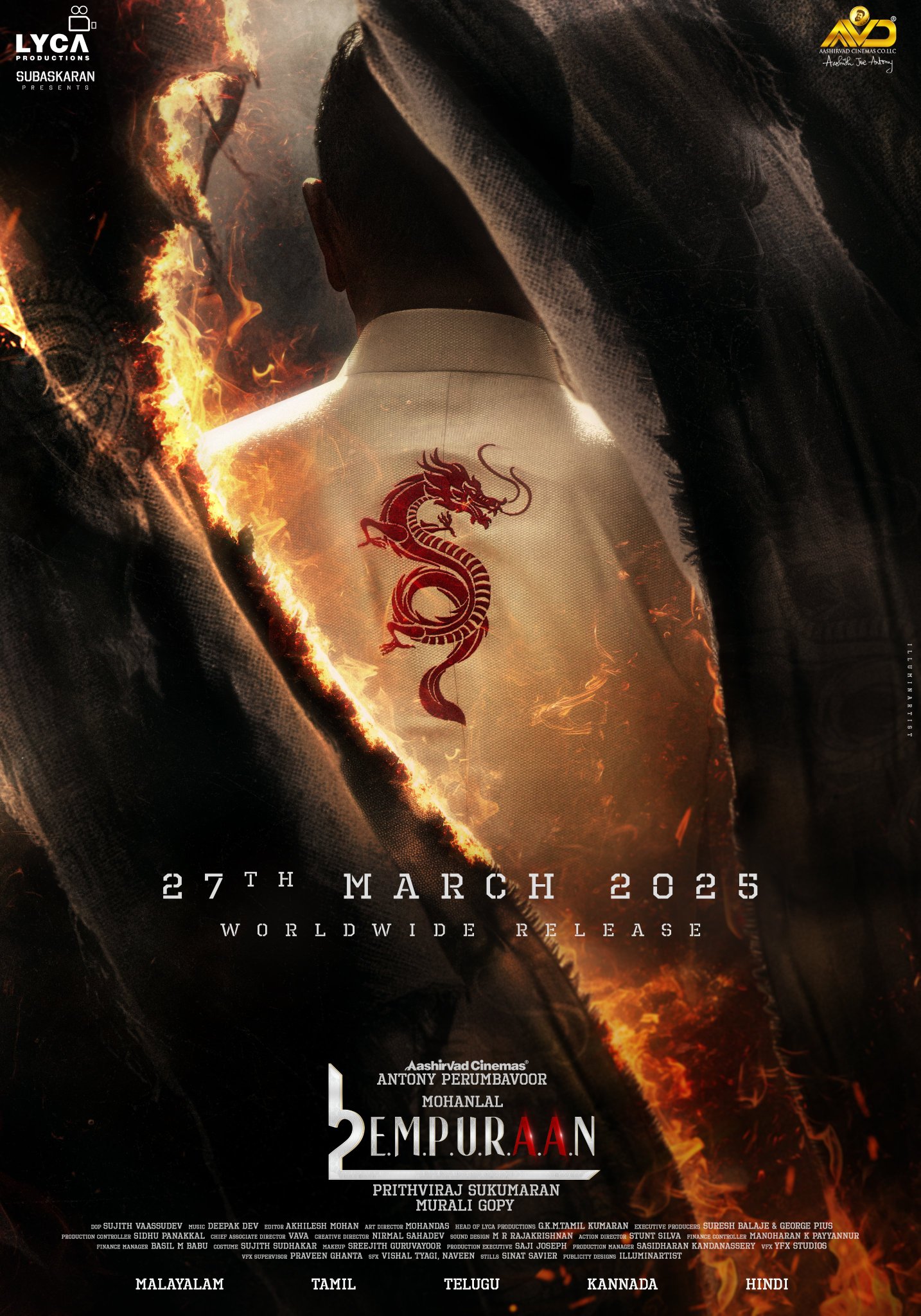 L2: Empuraan (2025) - Movie Poster