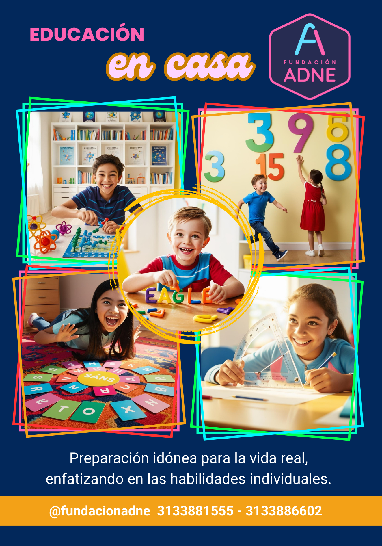Educación en Casa, HomeSchool, Aprende Jugando