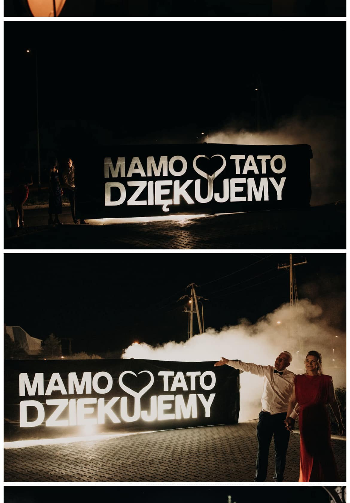 podziękowania dla rodziców mamo tato pirofolie