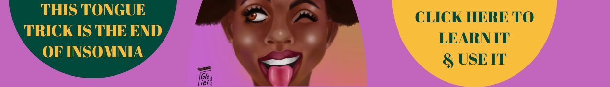 black woman afro puffs tongue out artwork