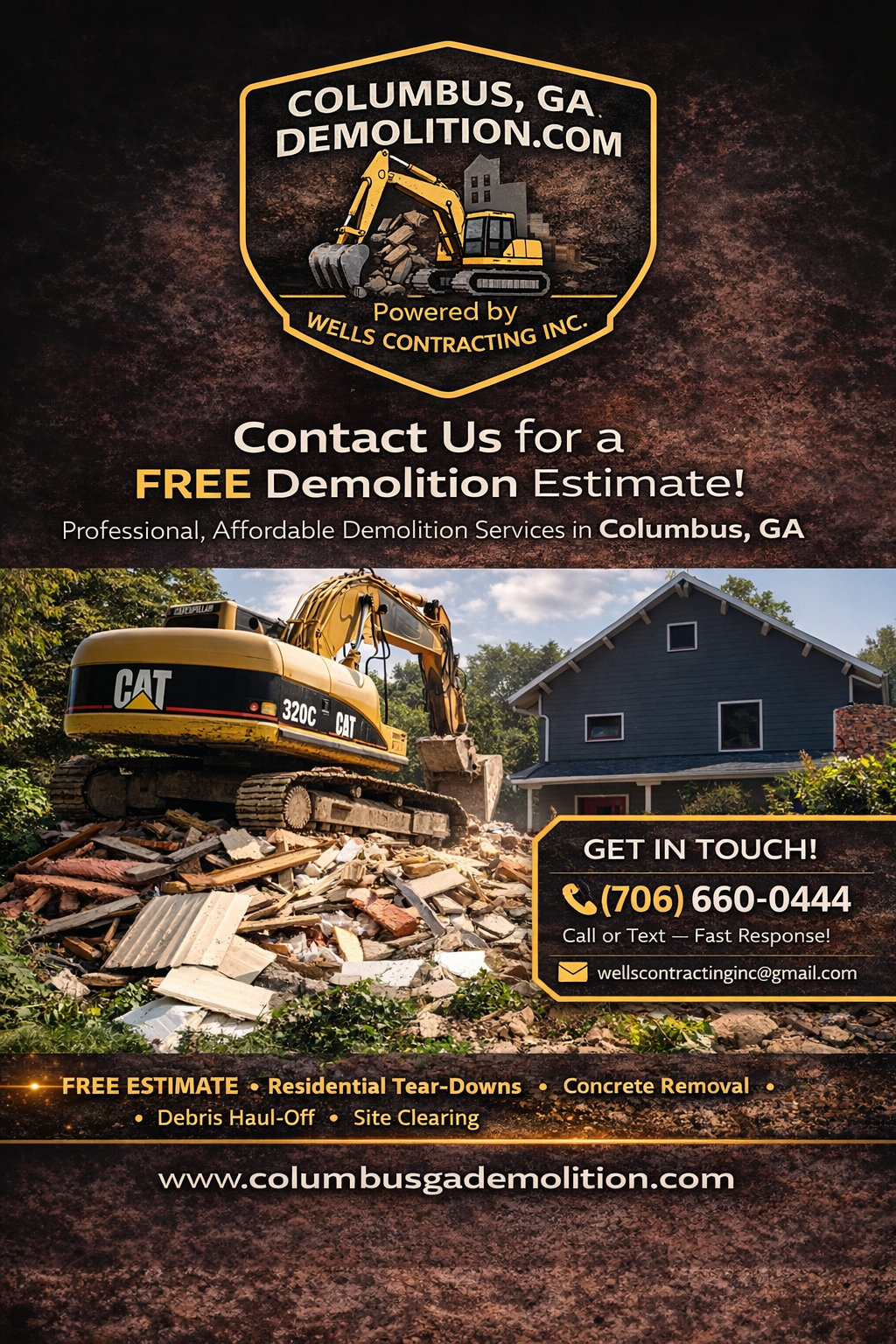 Contact Columbus, Georgia Demolition Service in Columbus, GA