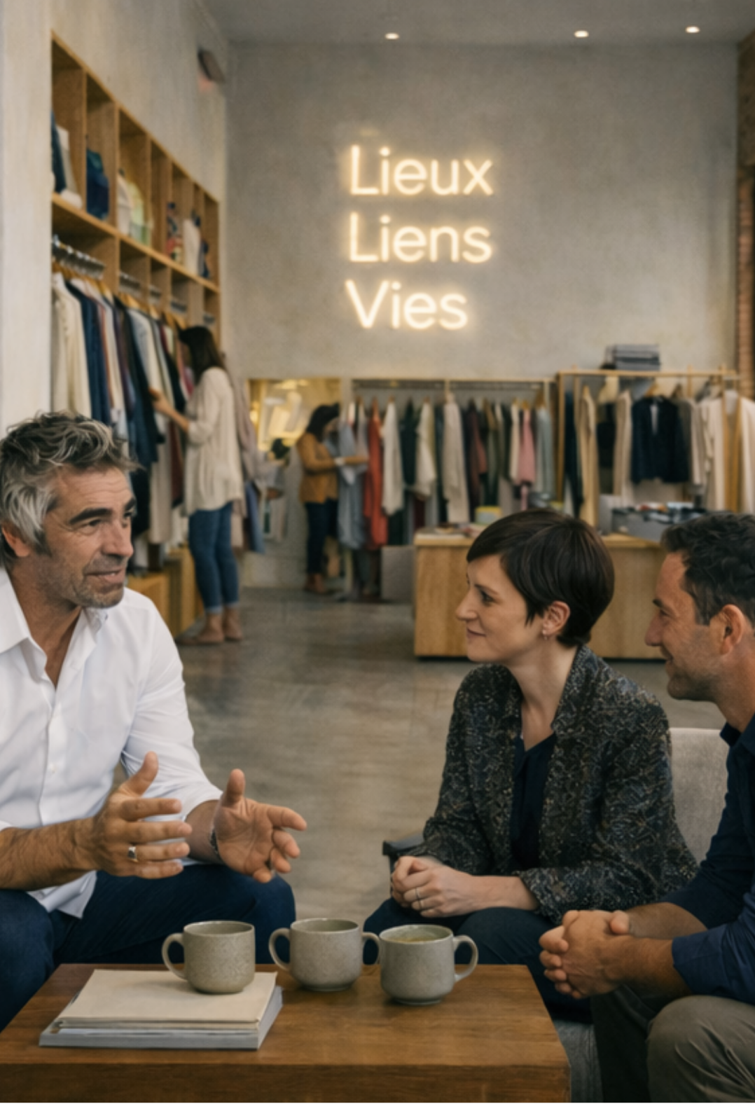 juan torralbo et clients en lagasin