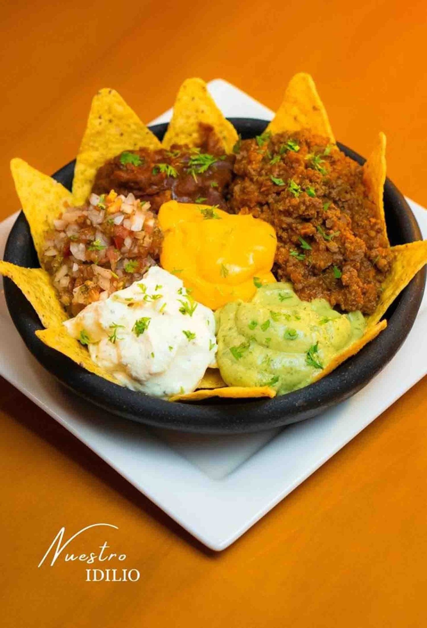 Nachos en Idilio Café Restaurante Calarcá Quindío