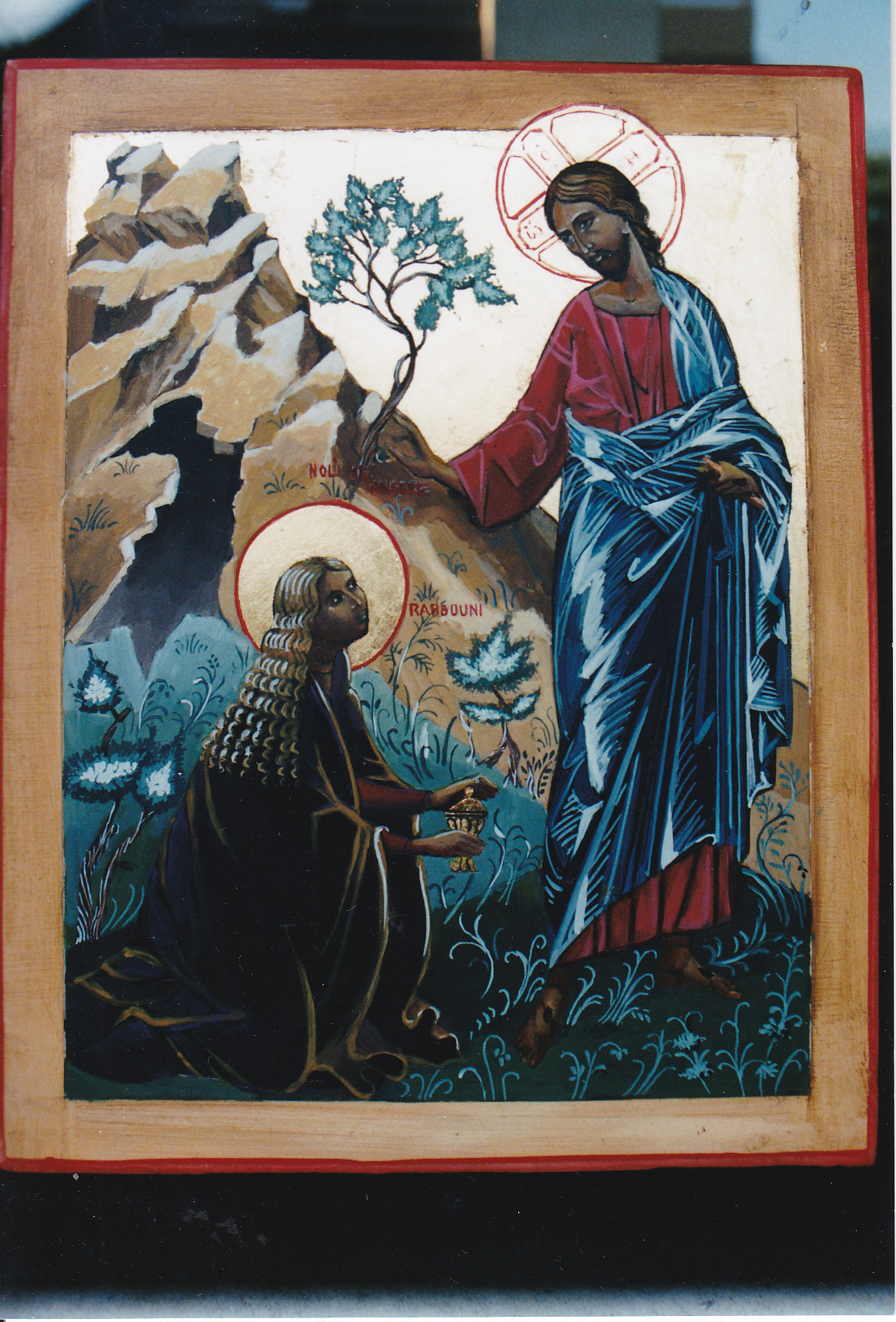 Icône réalisé sur commande par l'artiste France CRUSE.