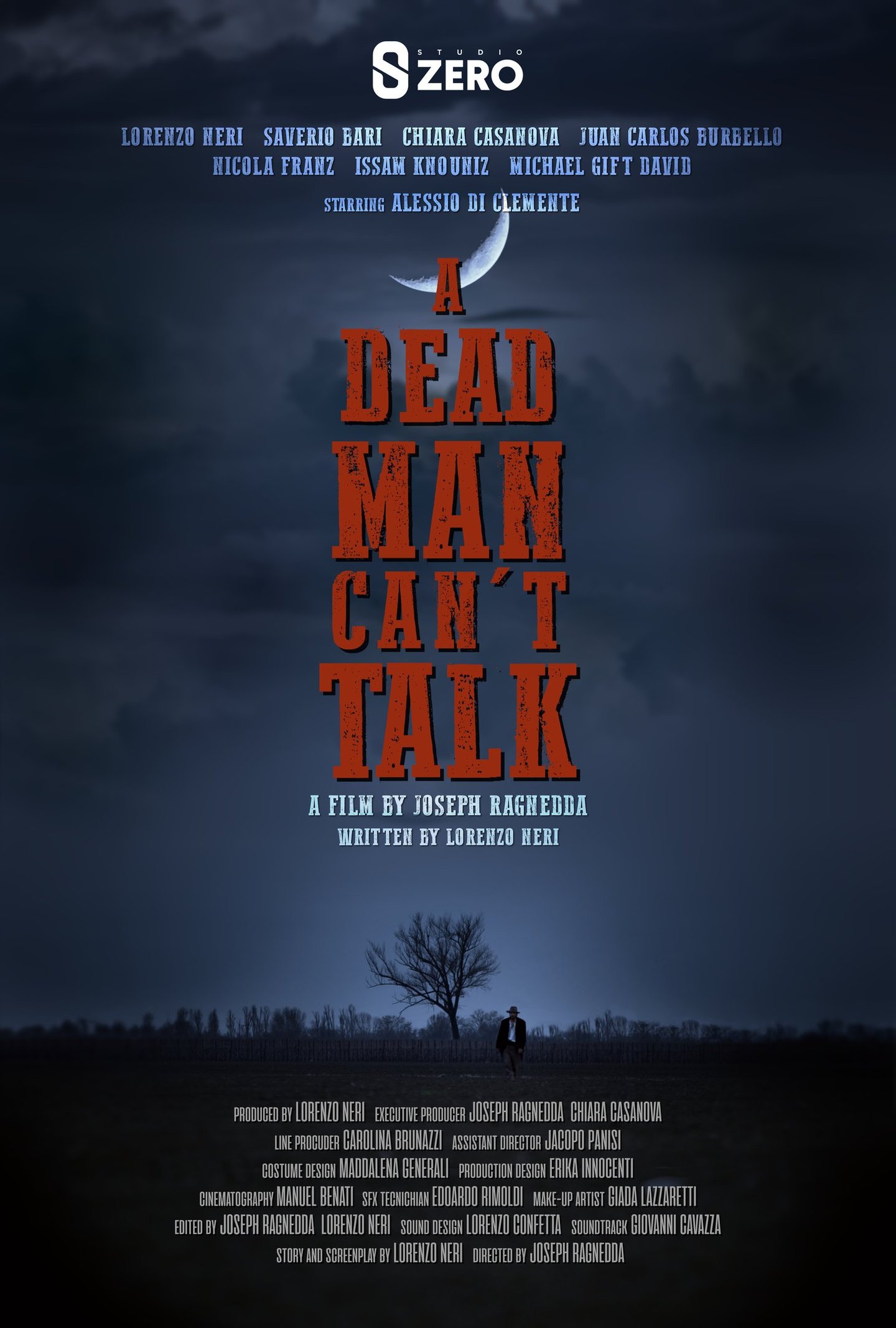 Il Vagabondo (2025) - Cortometraggio Western - Poster