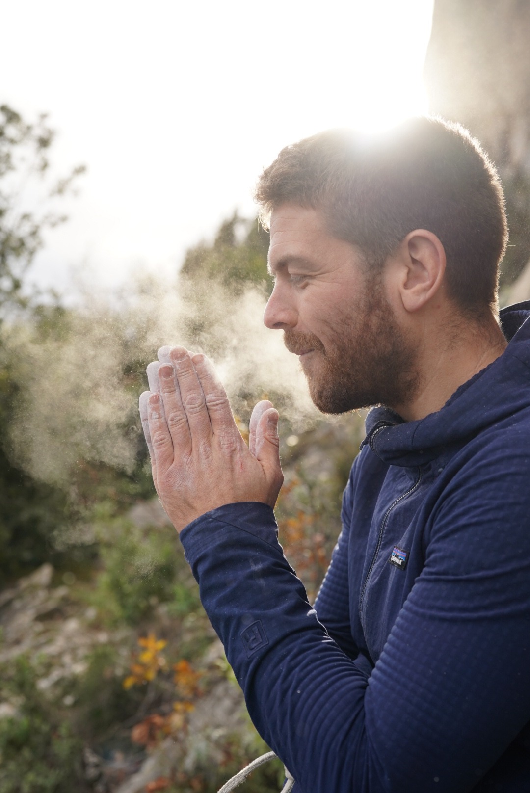 grimpeur et magnésie