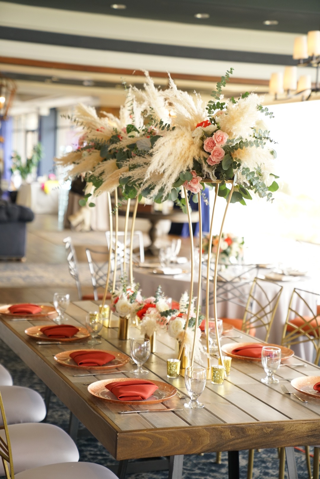 Boho Terracotta Wedding Table