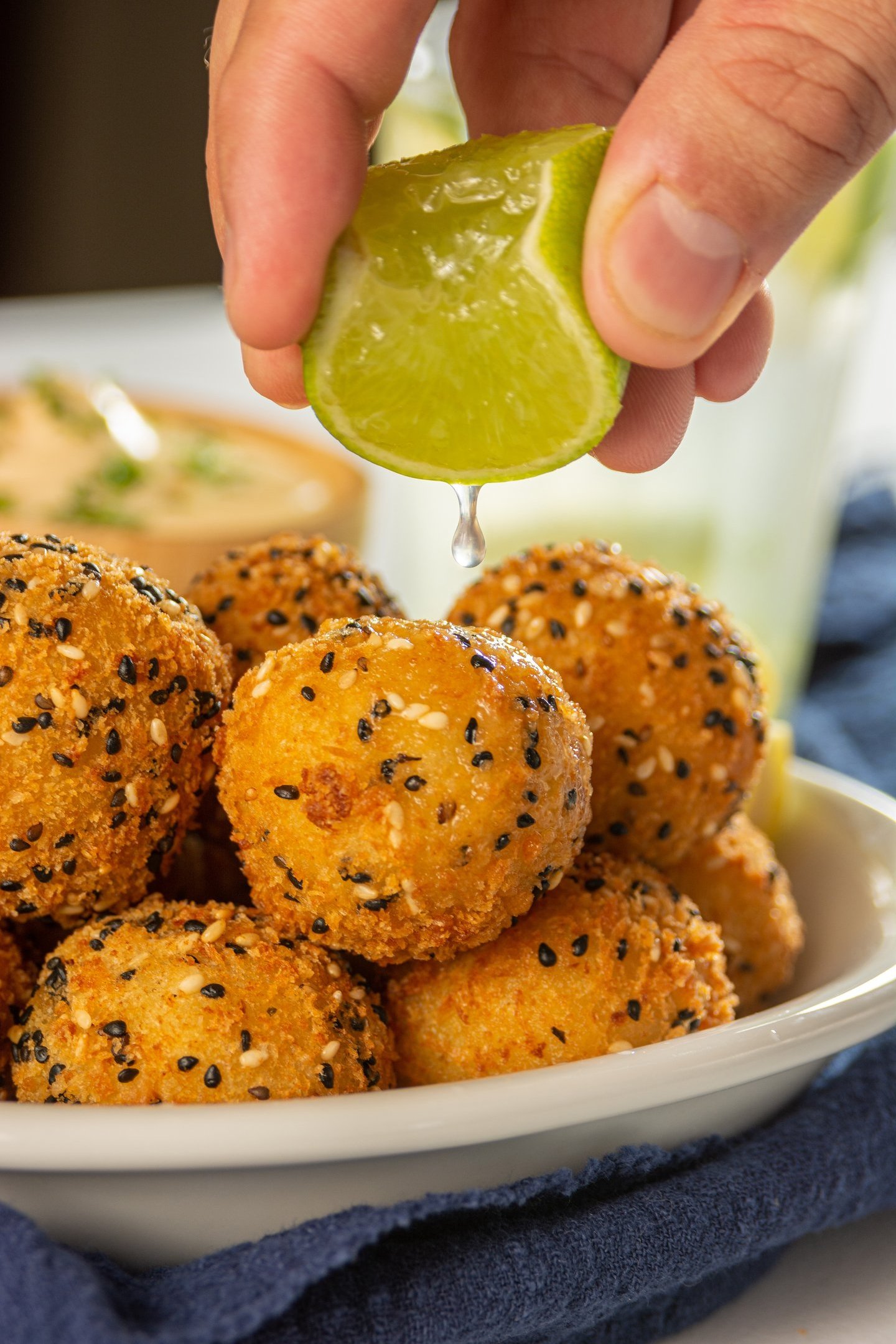 Bolinho de camarão com cream cheese – linha profissional B2B