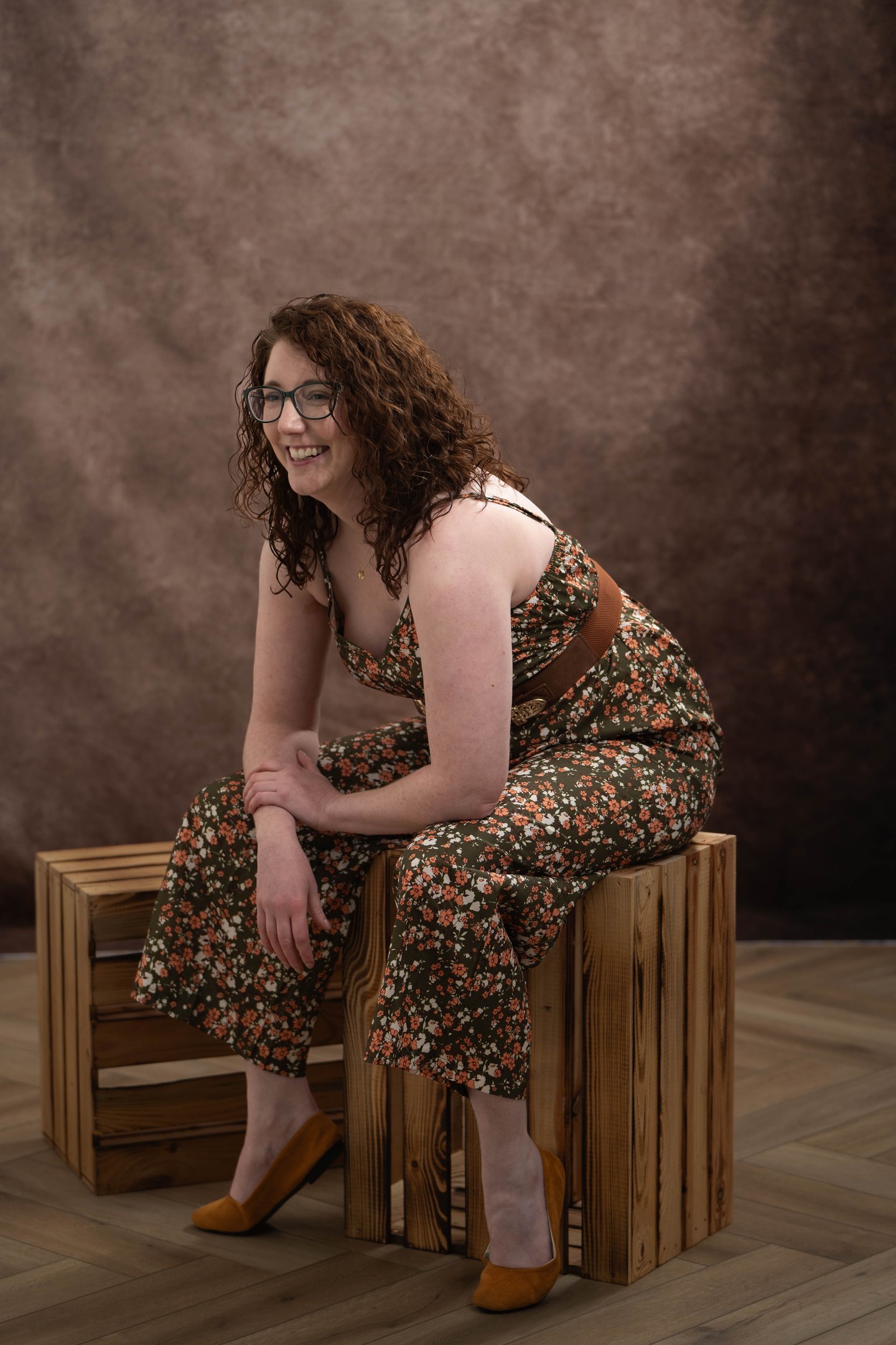 Wirral based graphic designer smiling