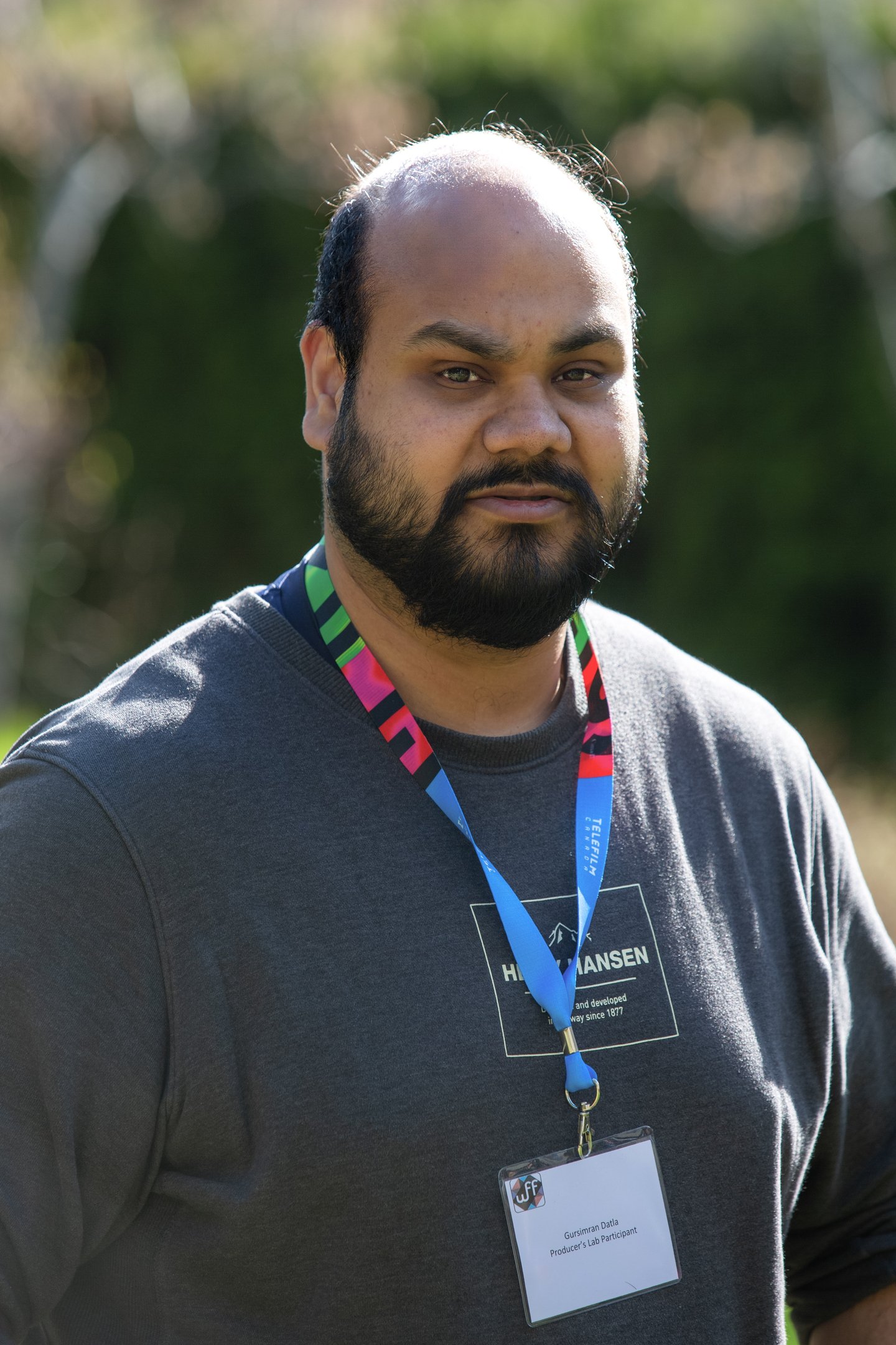 Gursimran Datla at the Whistler Film Festival Producers Lab