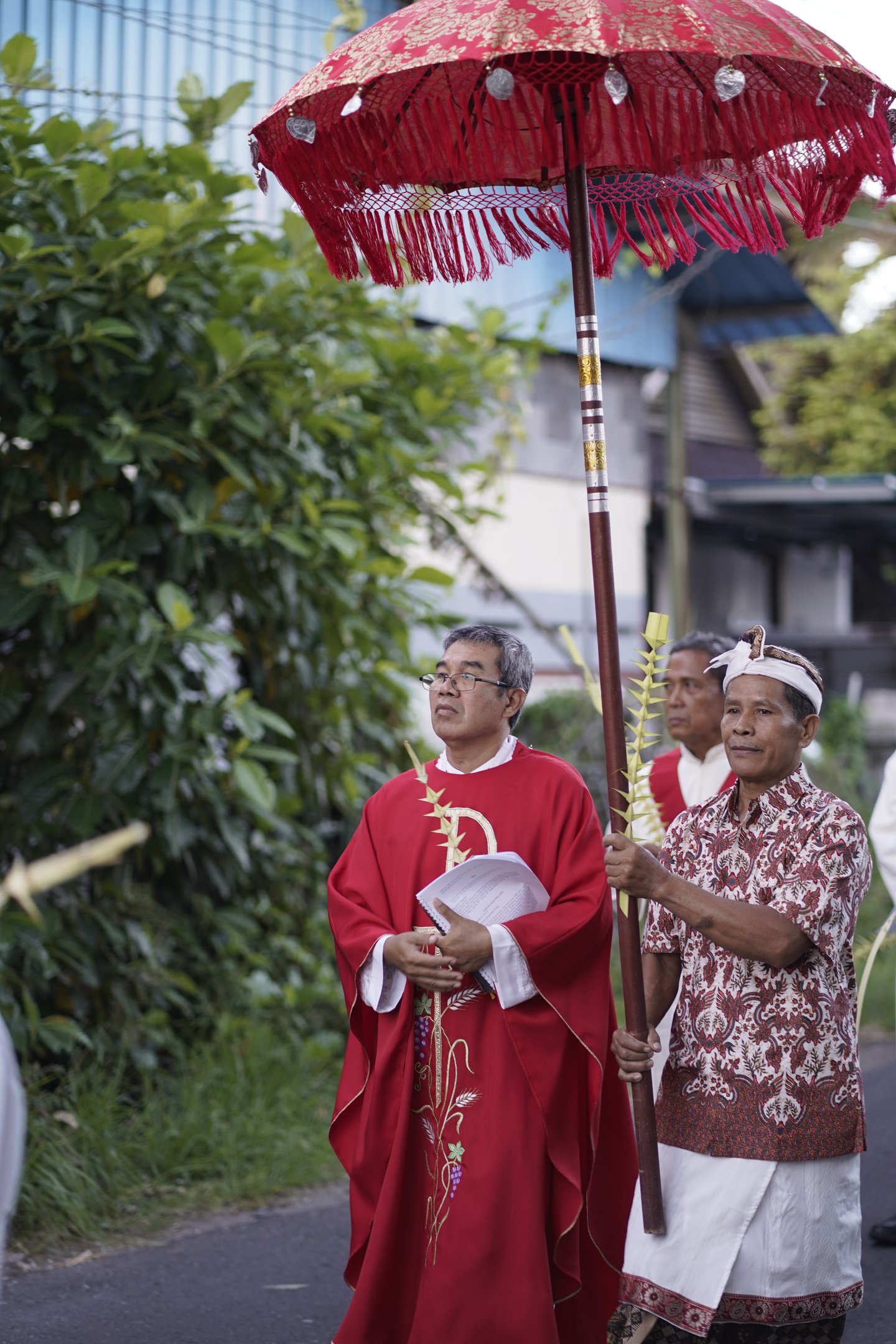 Romo Widastra perayaan minggu palma 2024