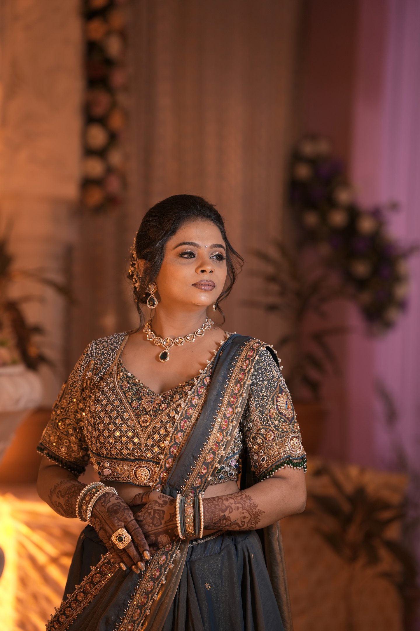 best smookey eye makeup artist with r and d bridal makeup studio in gotri  