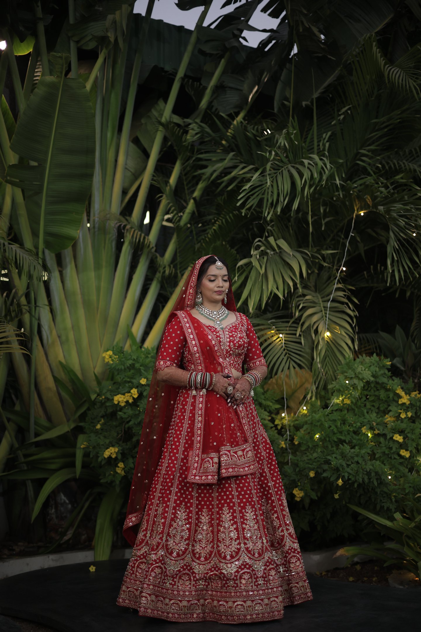 Glass Skin Bridal Makeup India-No-Makeup Makeup Look for Brides-Pastel Lehenga Makeup Ideas vadodara