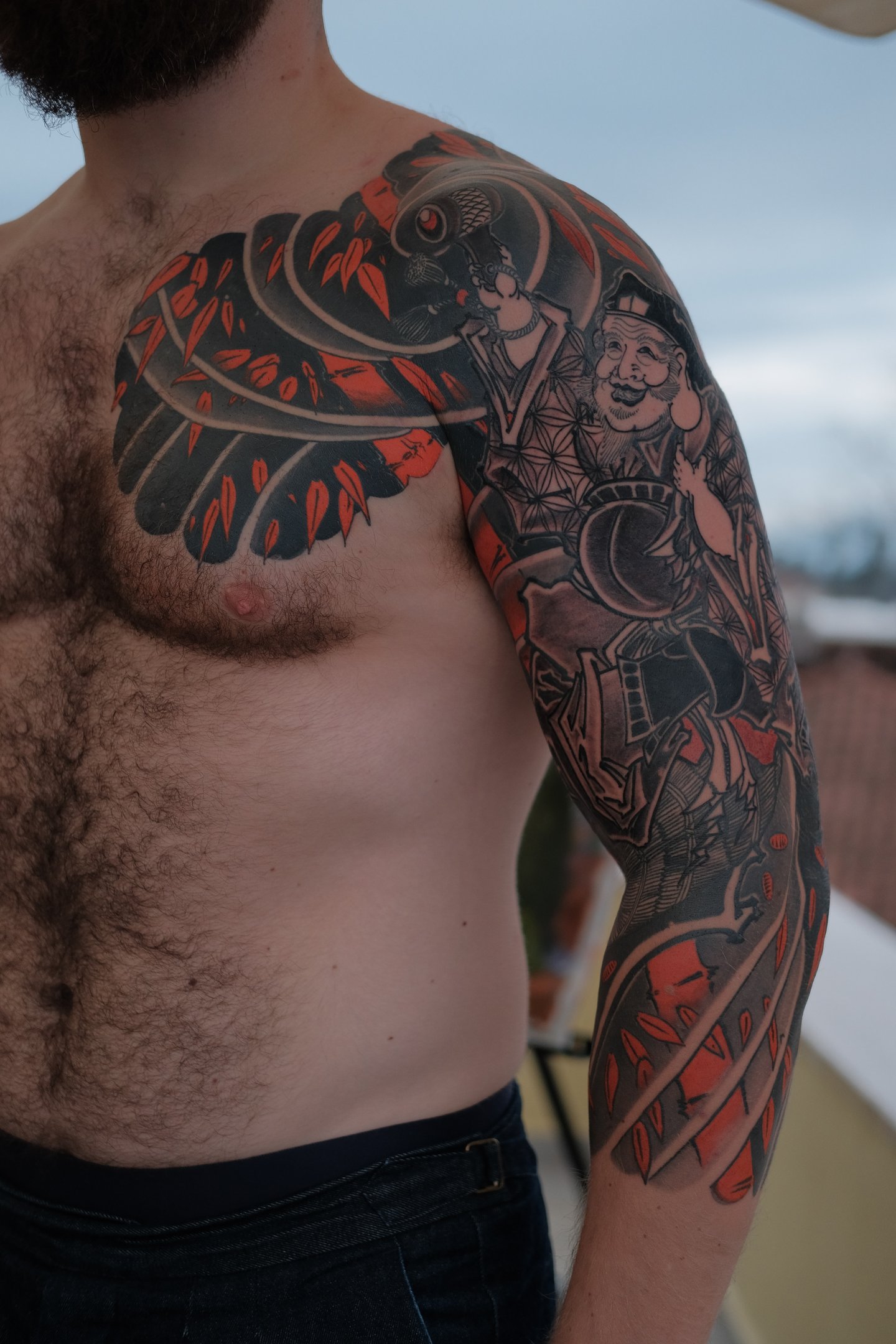 Japanese tattoogermany sleeve asian