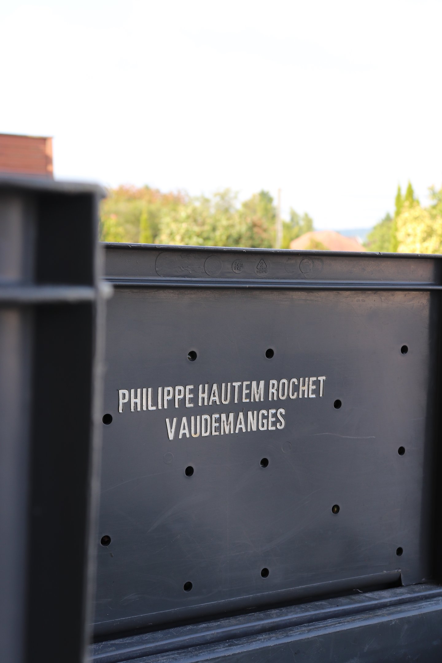 Caisse de Vendanges du Champagne Philippe Hautem