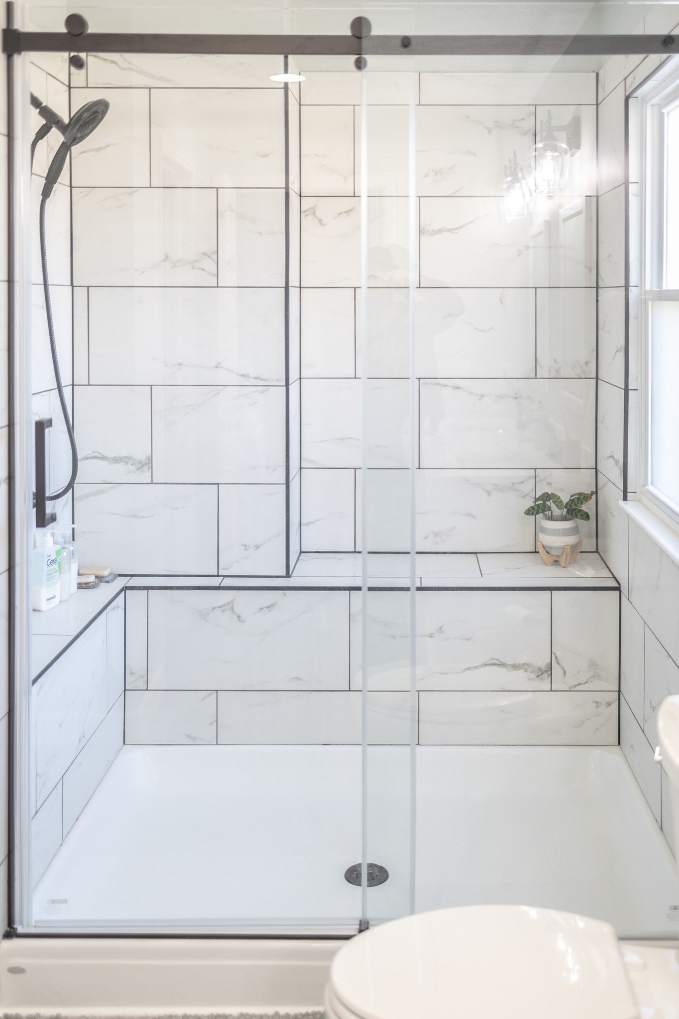 Bathroom tile remodel Westerville Ohio