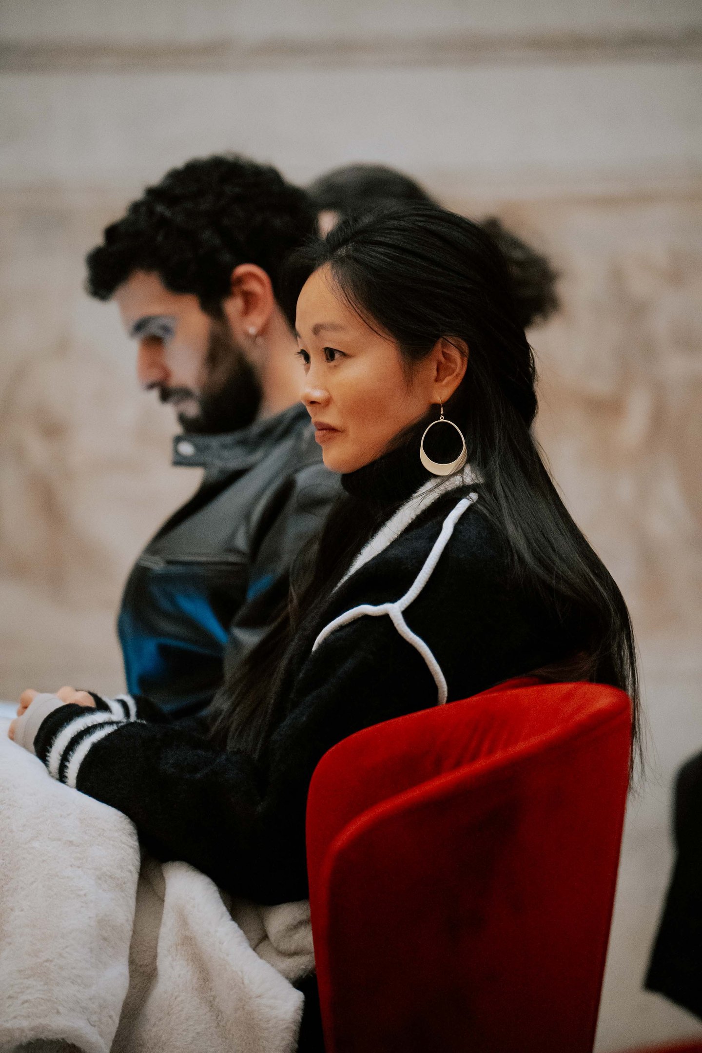 Victoire Yau attending a concert at Palazzo Doria Pamphilj, Valmontone