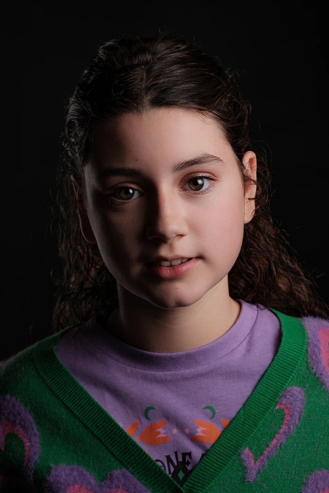 portret meisje Rembrandt licht