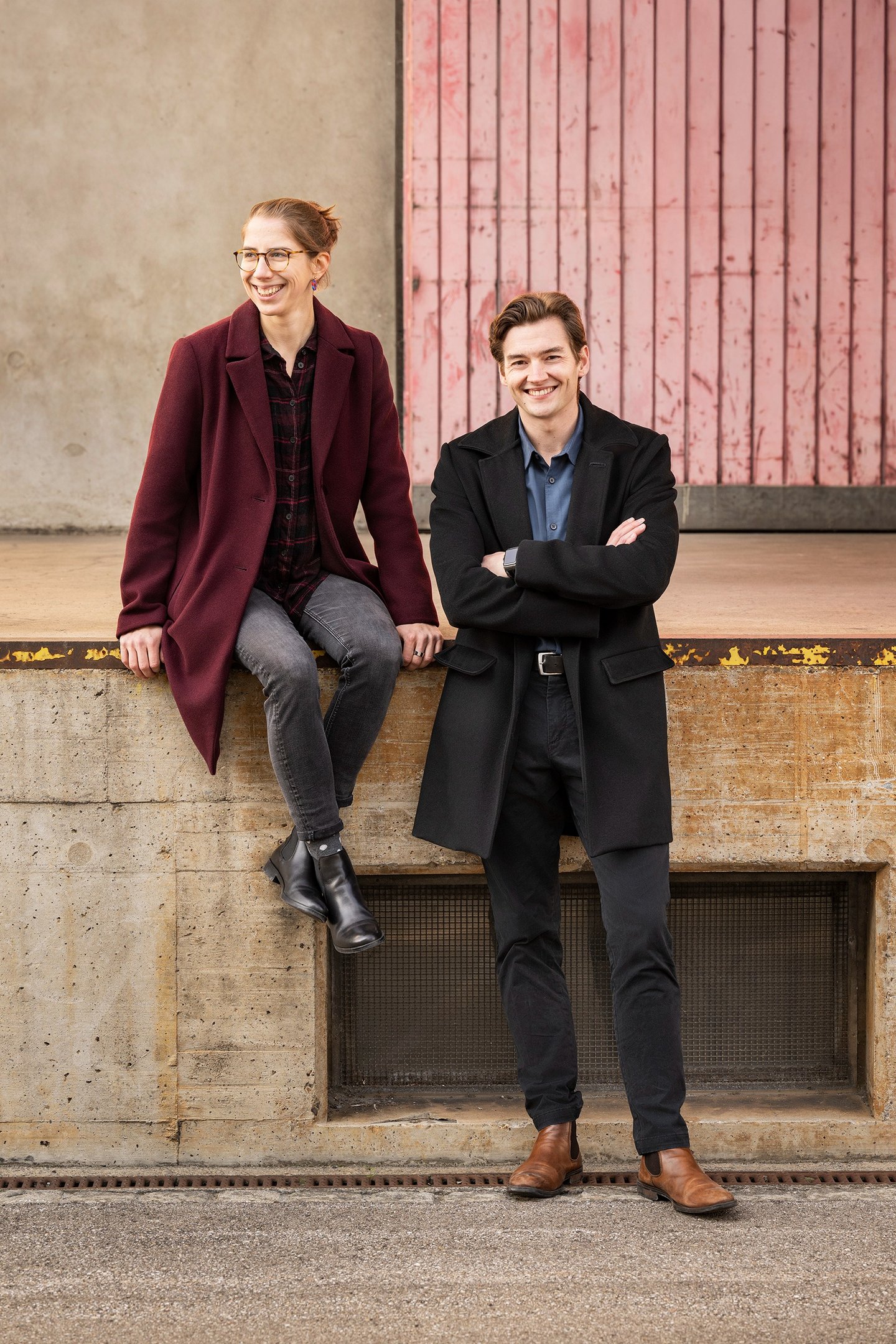 you see a woman and a man the founders of fotografie-akademie