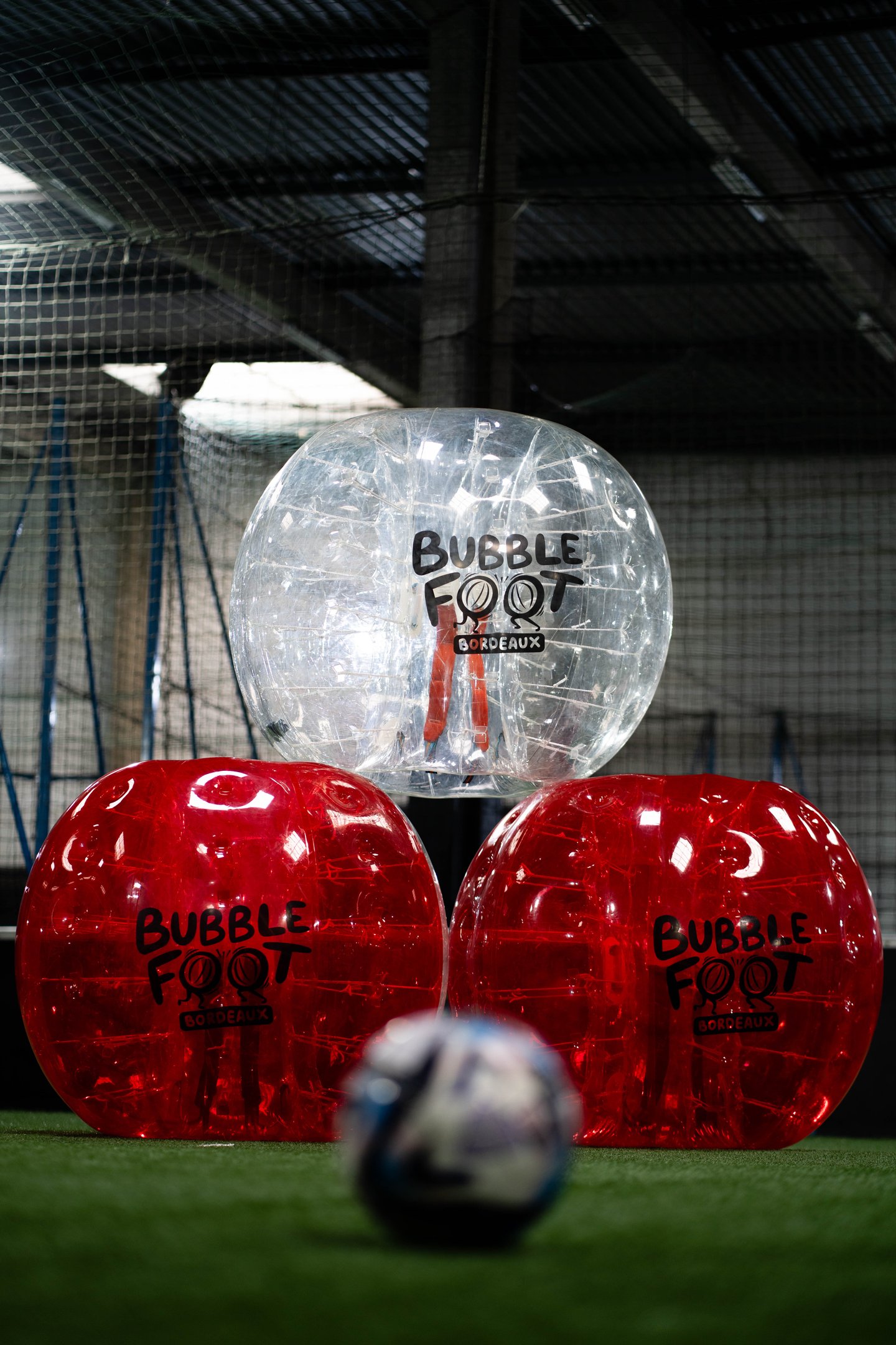 EVG de folie avec Bubble foot Bordeaux