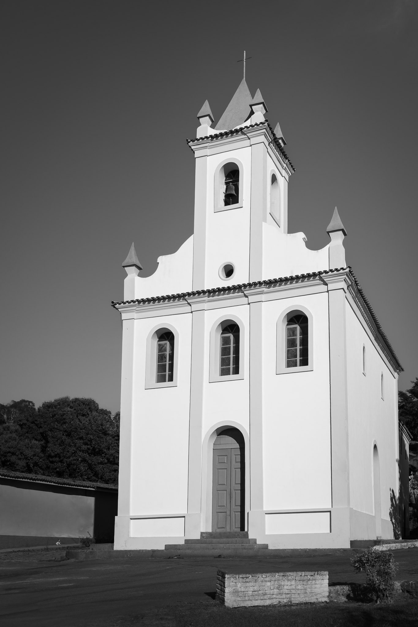 Fotografia autoral com a Capela do Rosário em Onça de Pitangui/MG para Fine Art e decoração interior