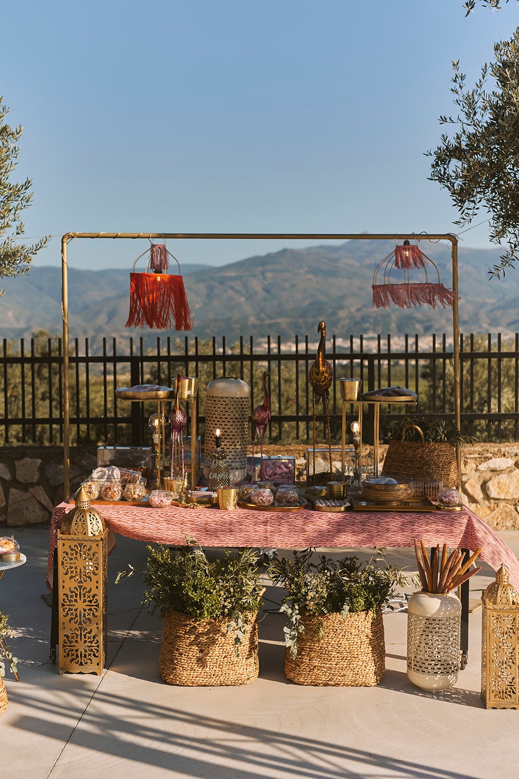 Wedding planner. Mesa dulce