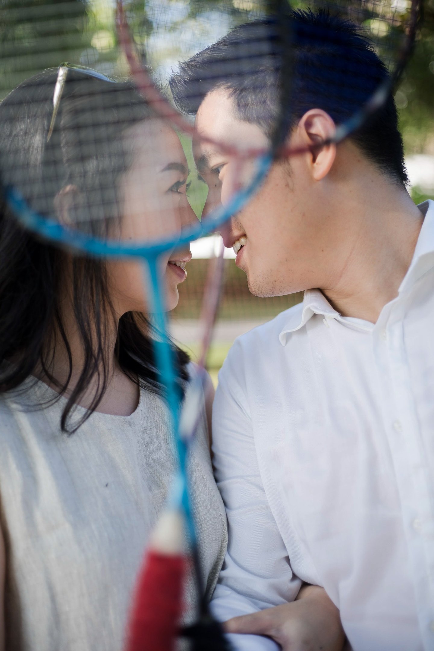 Romantic close moment during proposal session at Sofitel Nusa Dua Bali
