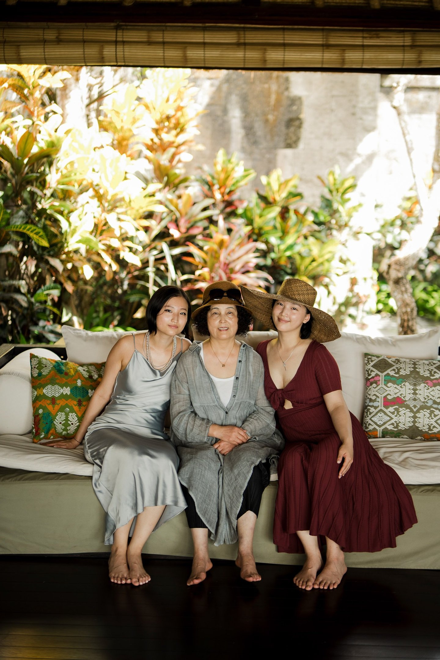 Luxury family session at Bvlgari Uluwatu private villa, destination portrait photography in Bali