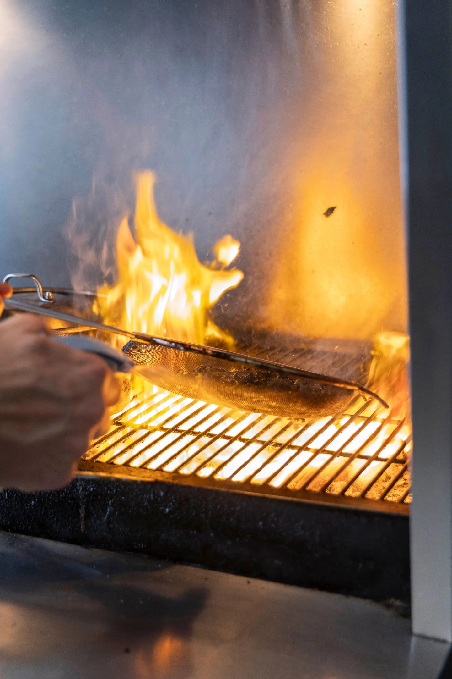 fuoco brace griglia losko ristorante