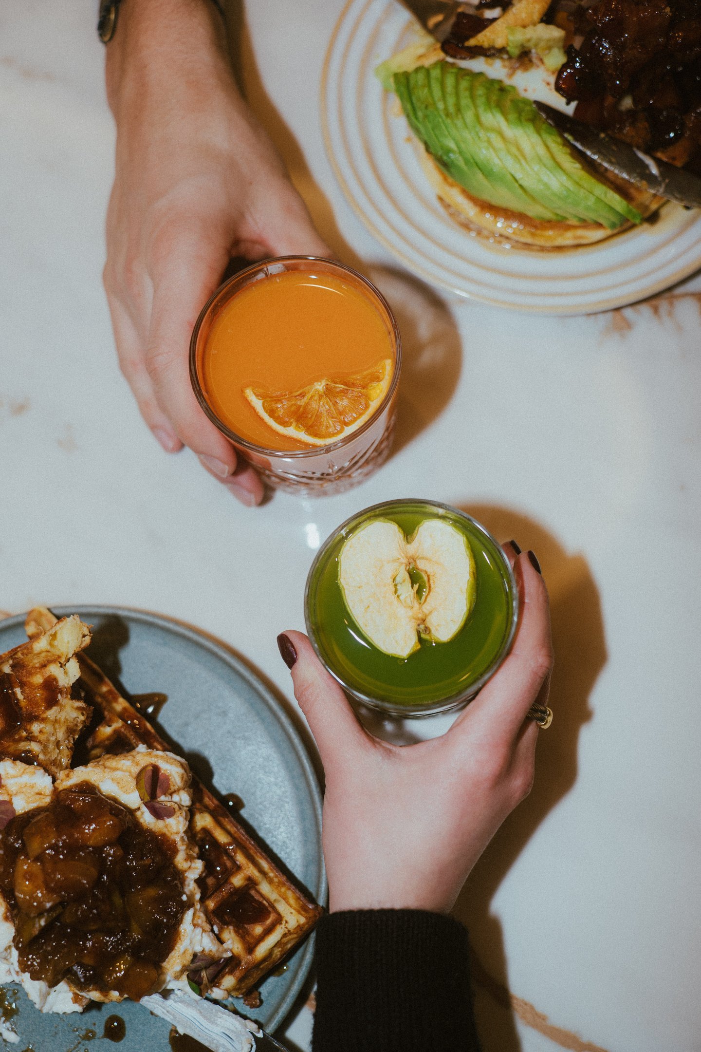 Mise en scène brunch du restaurant Martin Paris