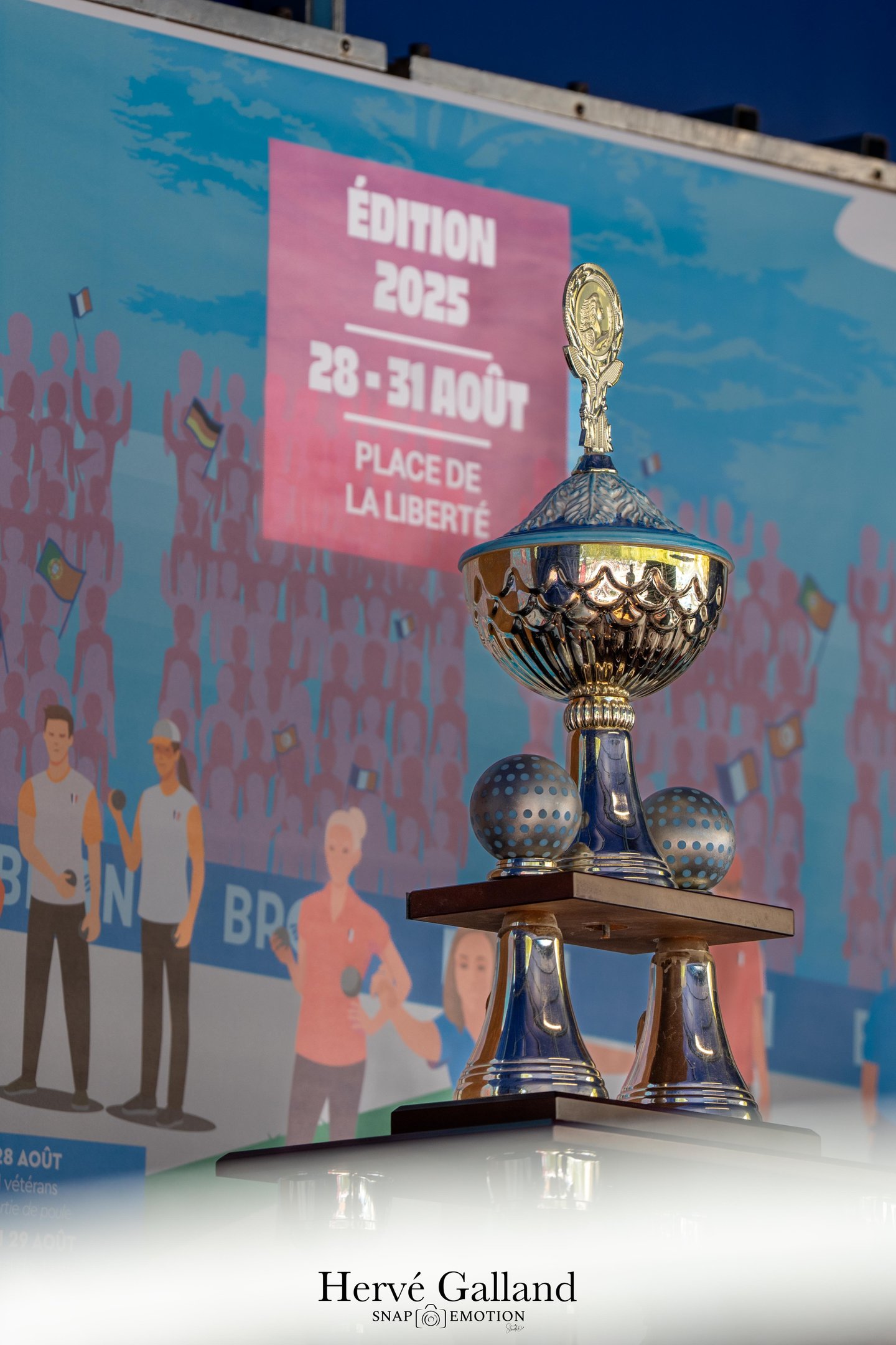 Mondial de pétanque organisé à Bron