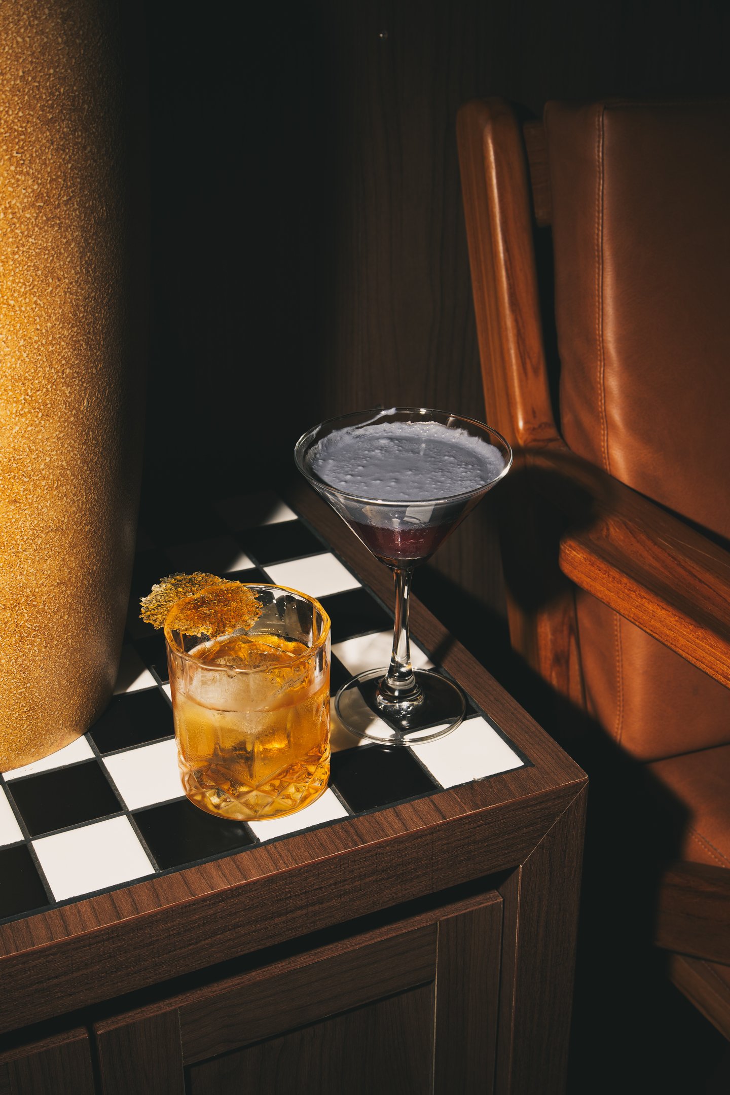 Alcoholic beverages and cocktails at Garden Bay Batam