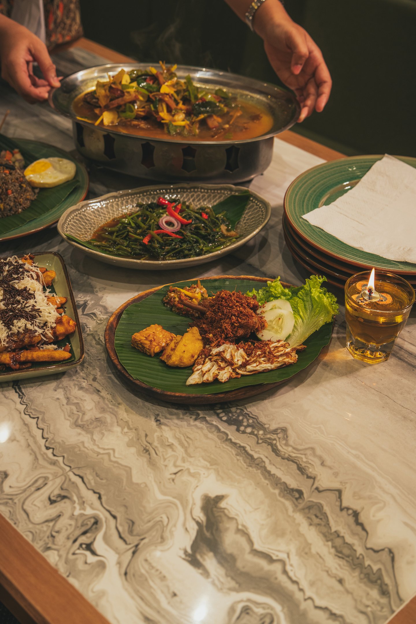 bebek rempah at Malaya Cafe Batam