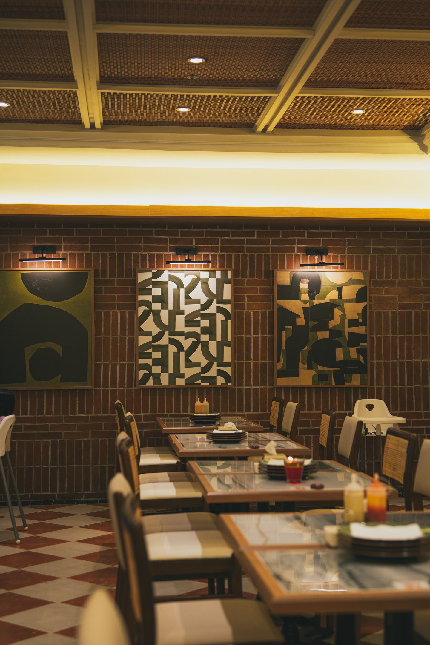 interior design of Malaya Cafe Batam