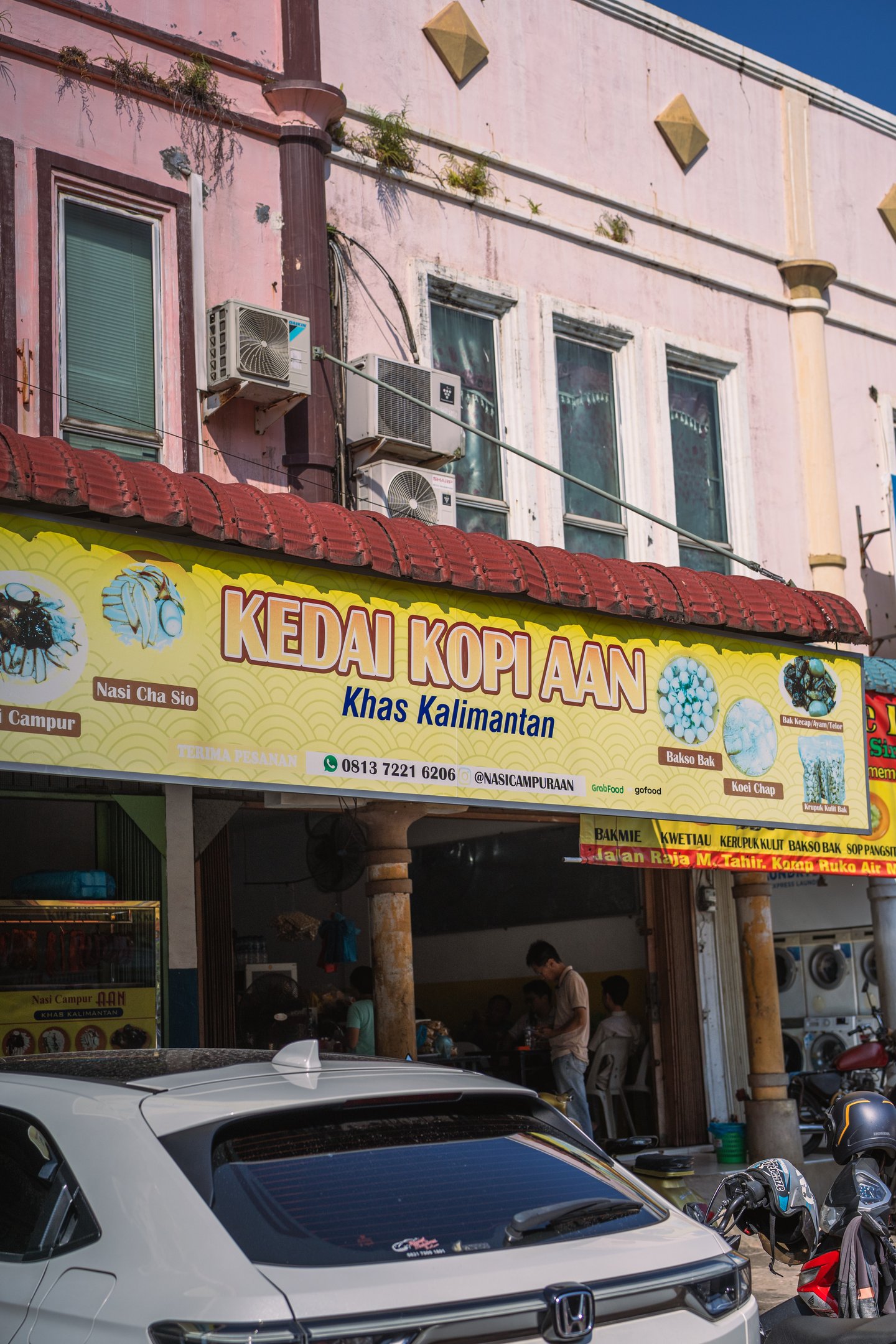 exterior of Kedai Kopi Aan at Batam