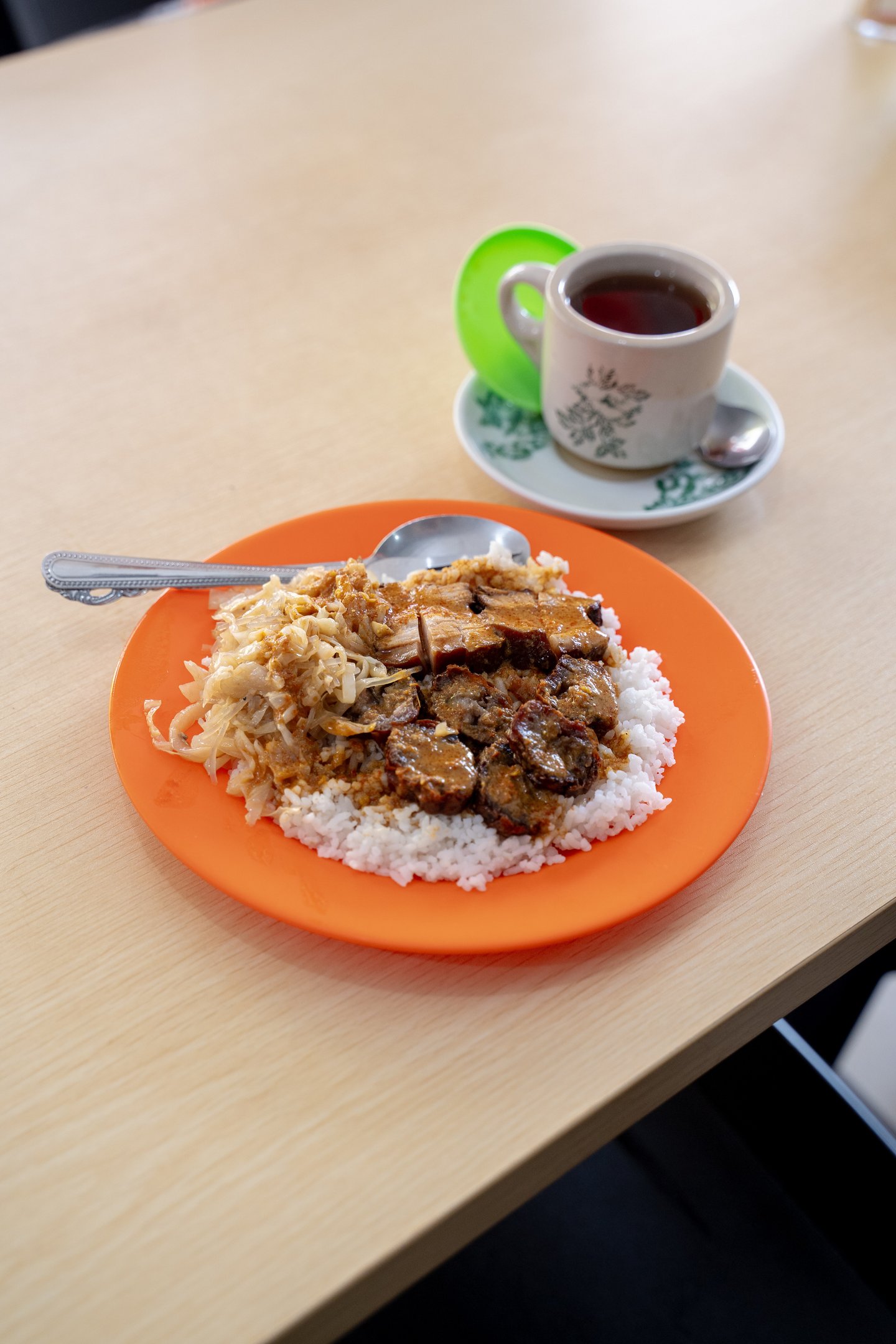 Nasi Kari or Curry Rice at Nasi Kari Ali Batam