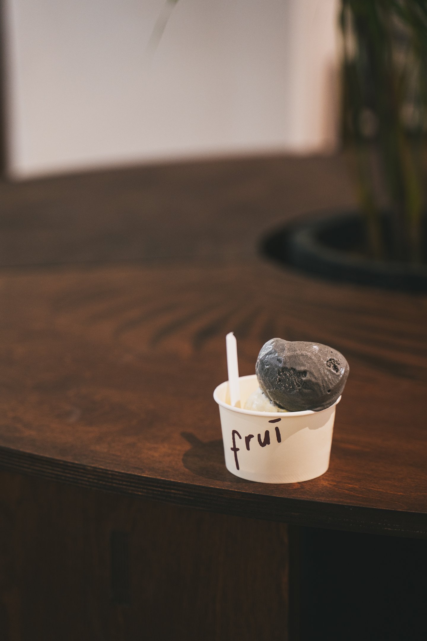 bowl of gelato at Frui Batam