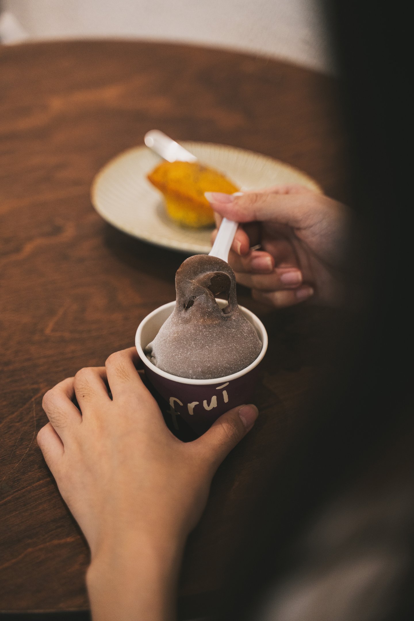 Dark Chocolate Gelato at Frui Batam