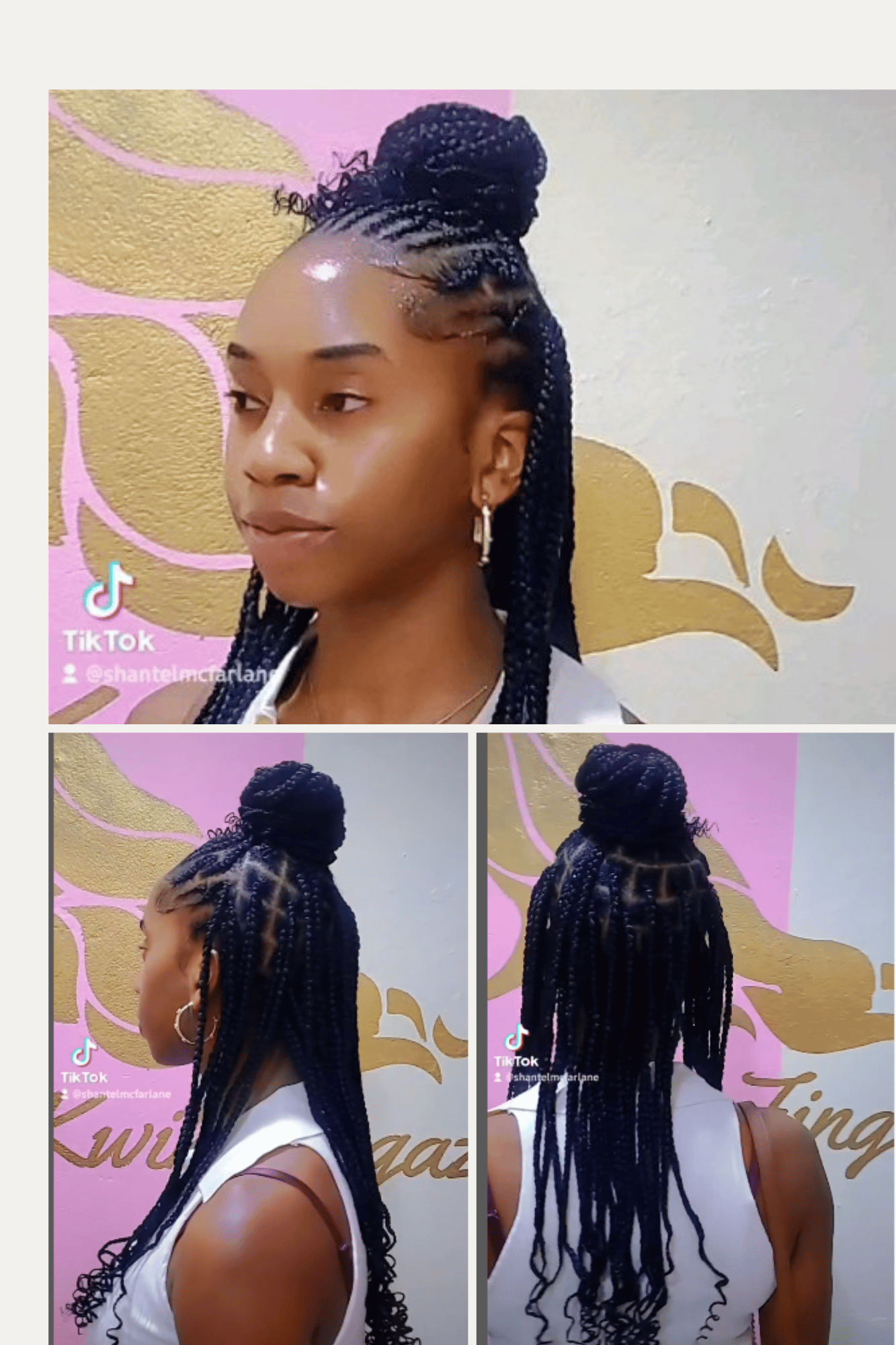 Fulani braids style