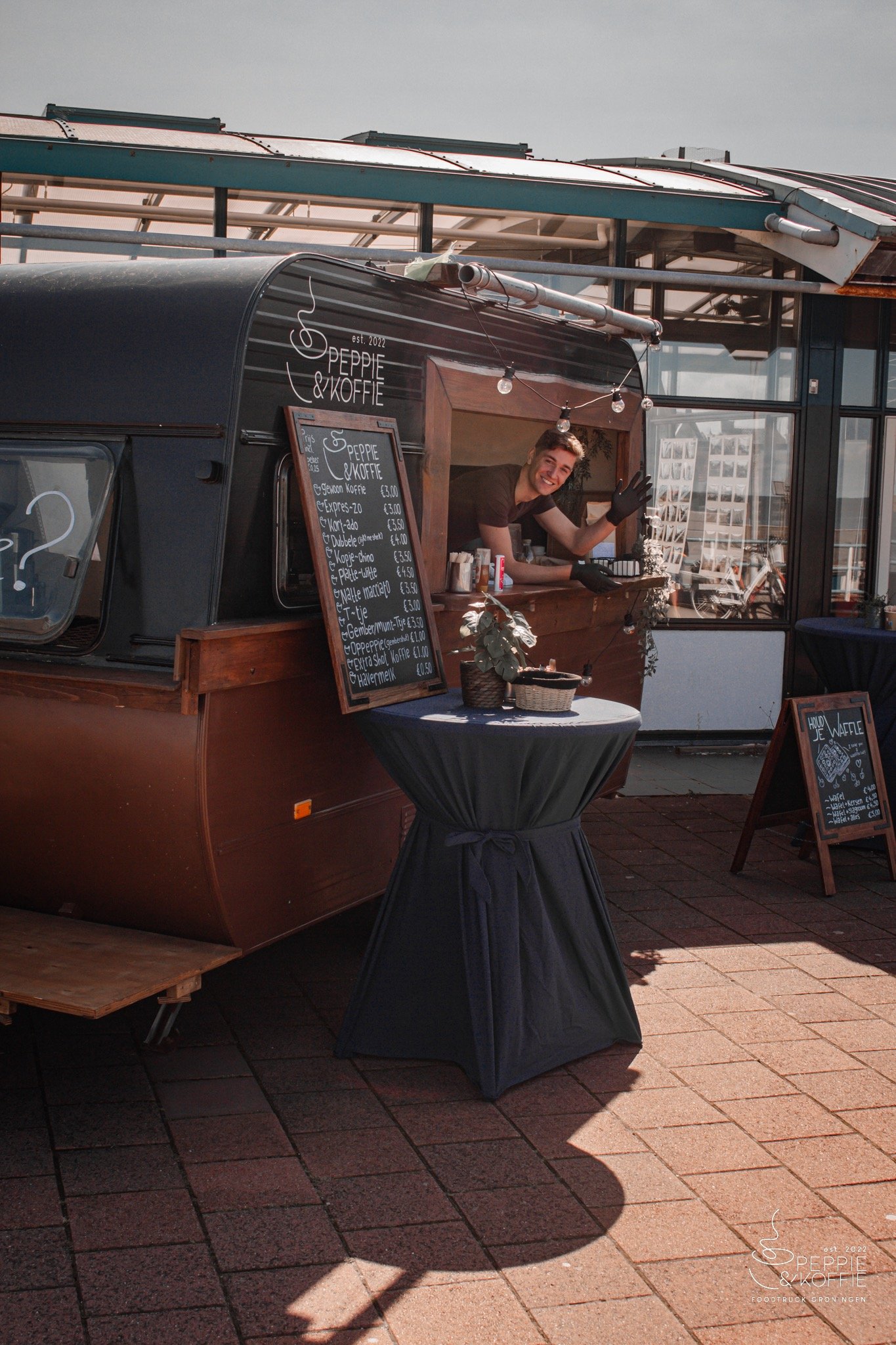 peppie & koffie foodtruck Groningen catering koekjes