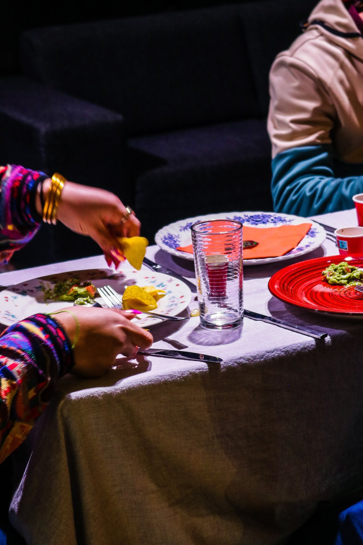 at the table events