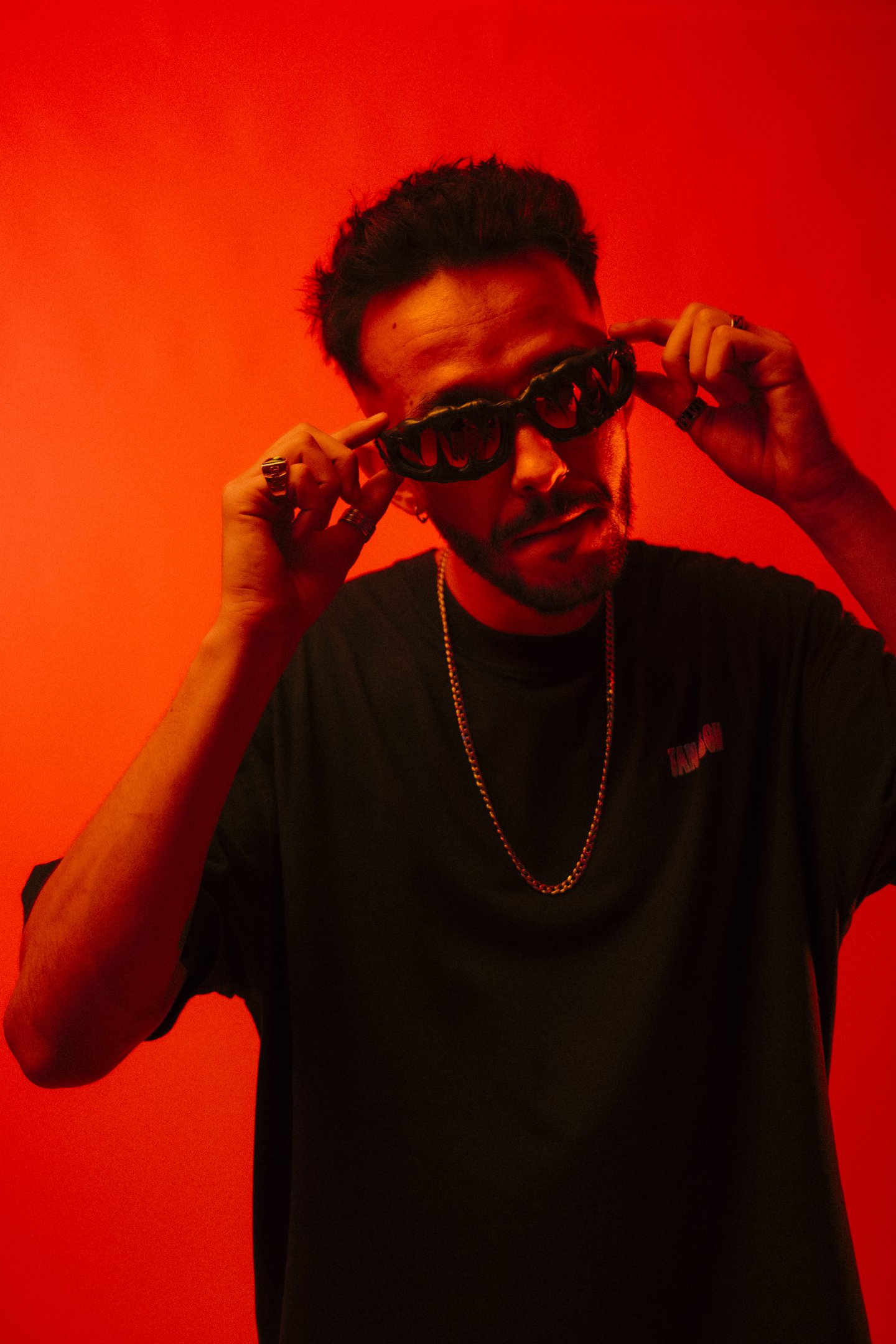 DJ WELK a atuar numa festa privada no Porto com pista animada