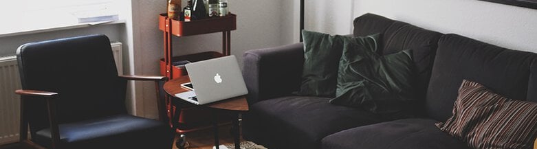 Bright living room with modern inventory