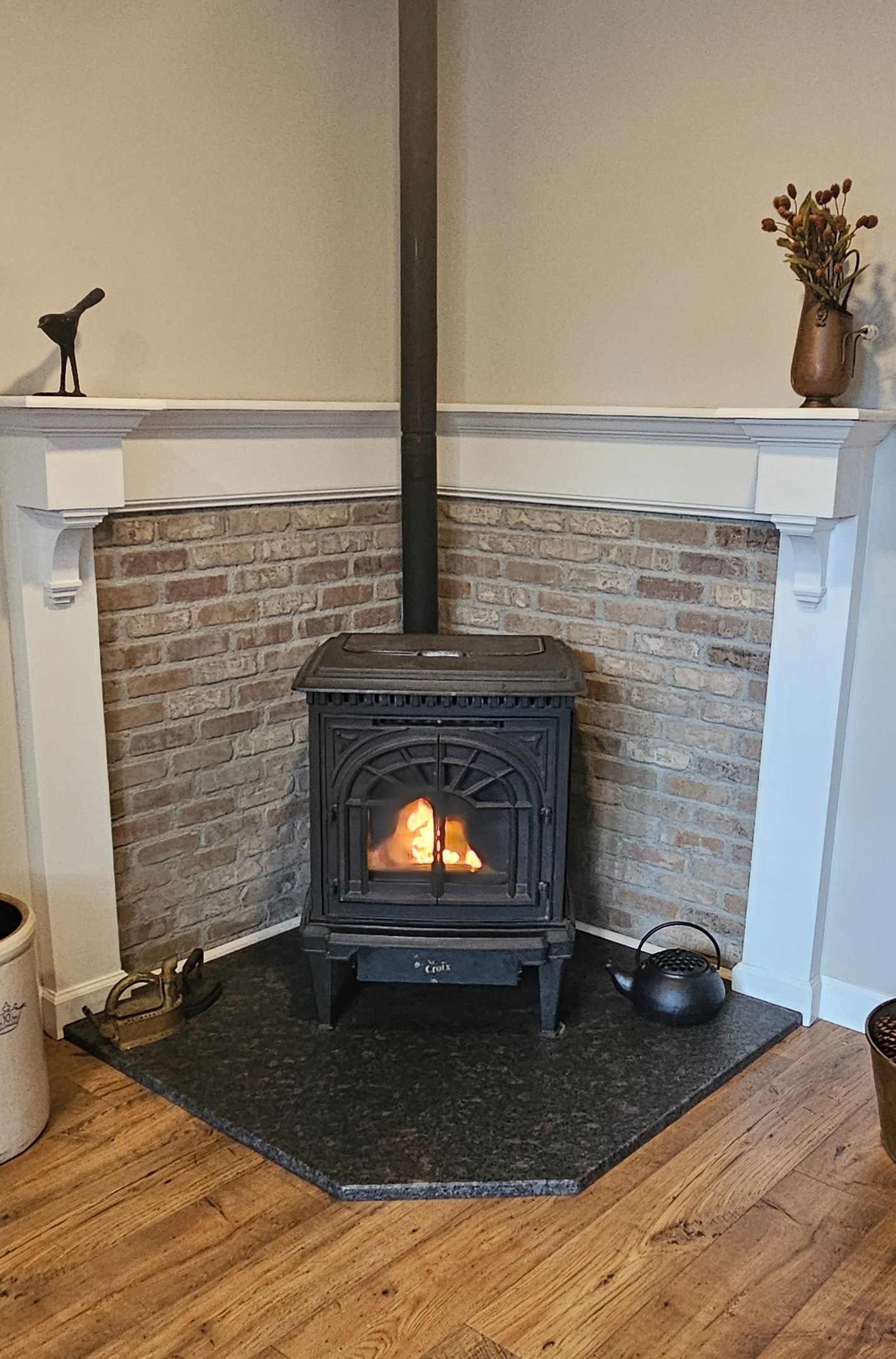 Custom Fireplace Mantel Interior Trim Installation Repair