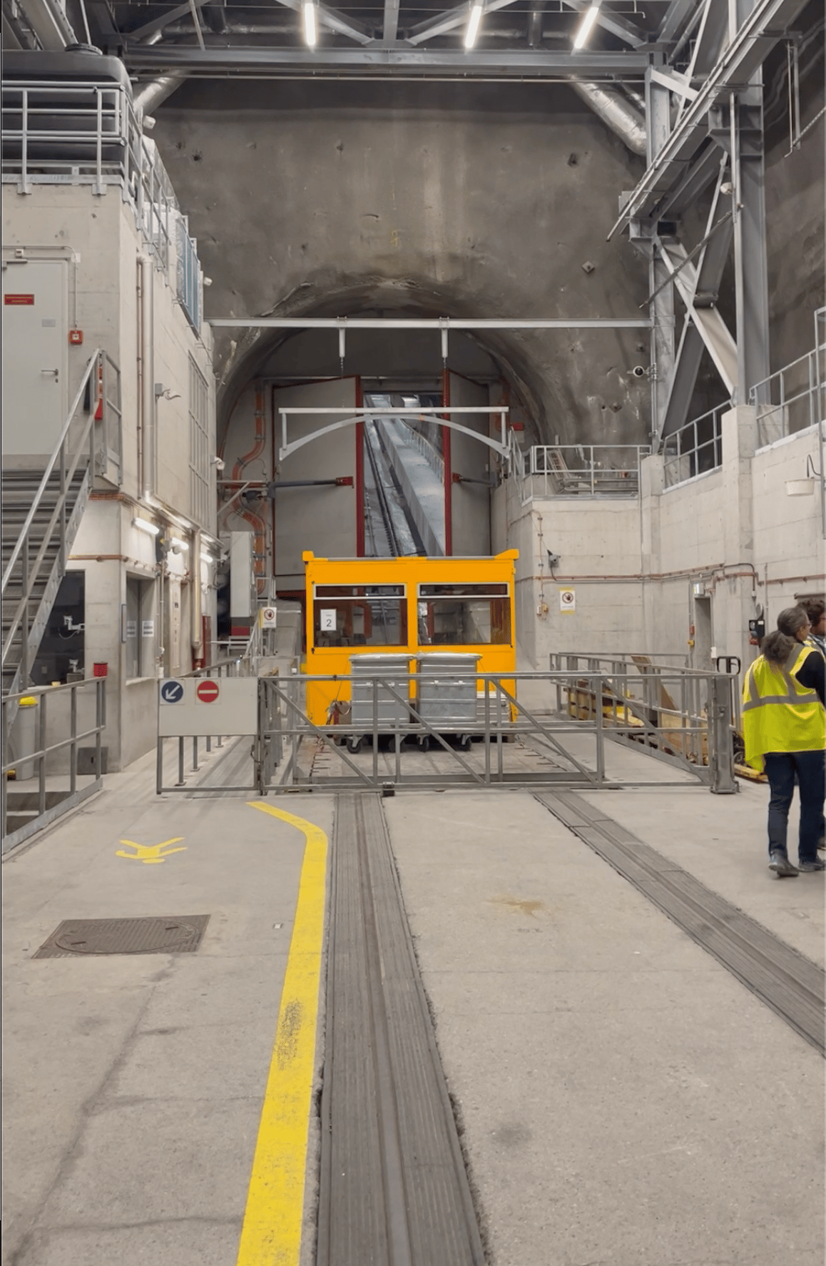 The worlds most powerful funicular in Limmern power plant