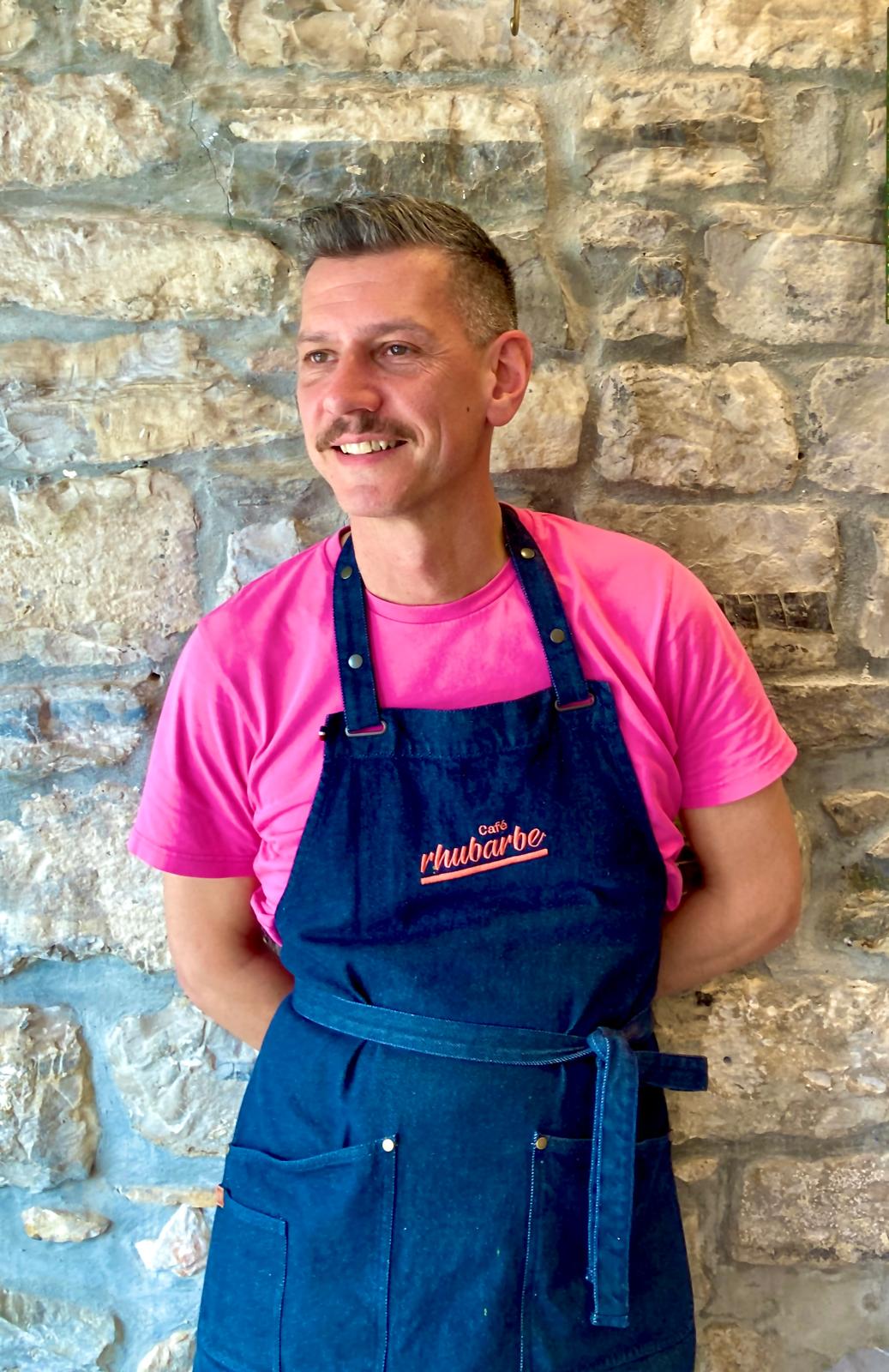 Laurent, fondateur du Café rhubarbe