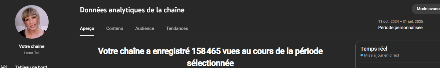 Chaîne YouTube Laura-Tra 