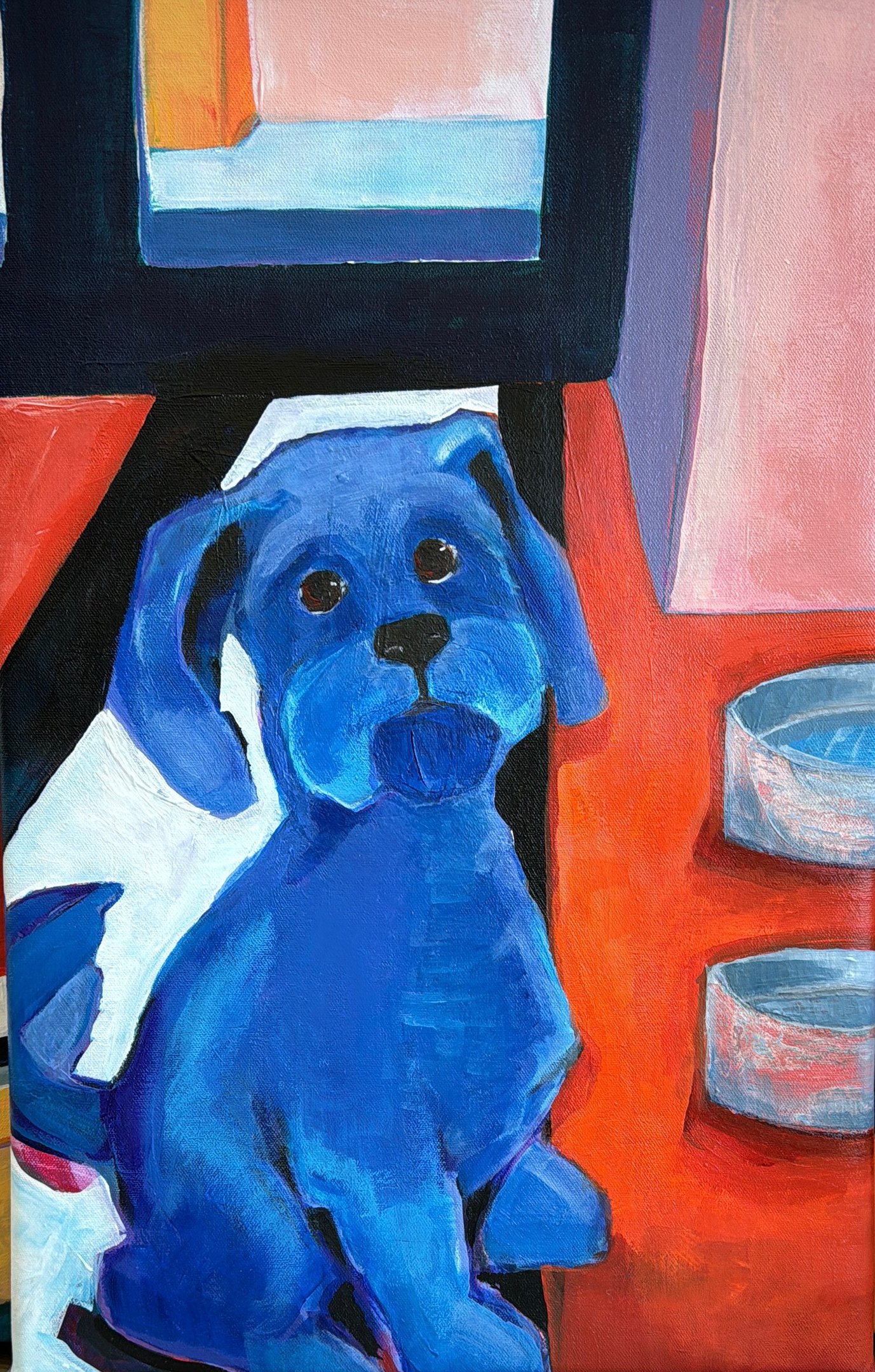 Something Missing? - acrylic on canvas