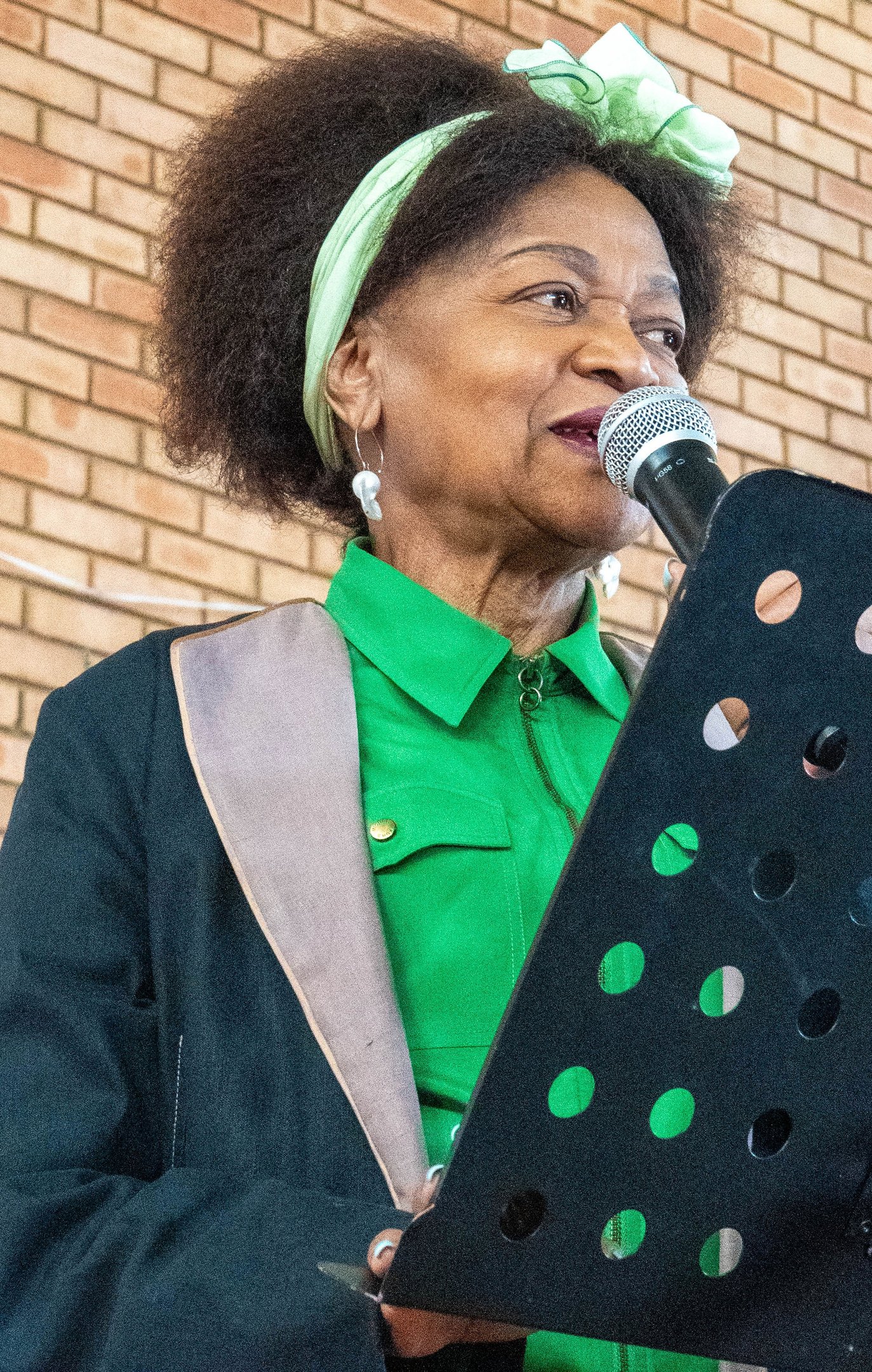 Former deputy president of South Africa Hon Baleka Mbete