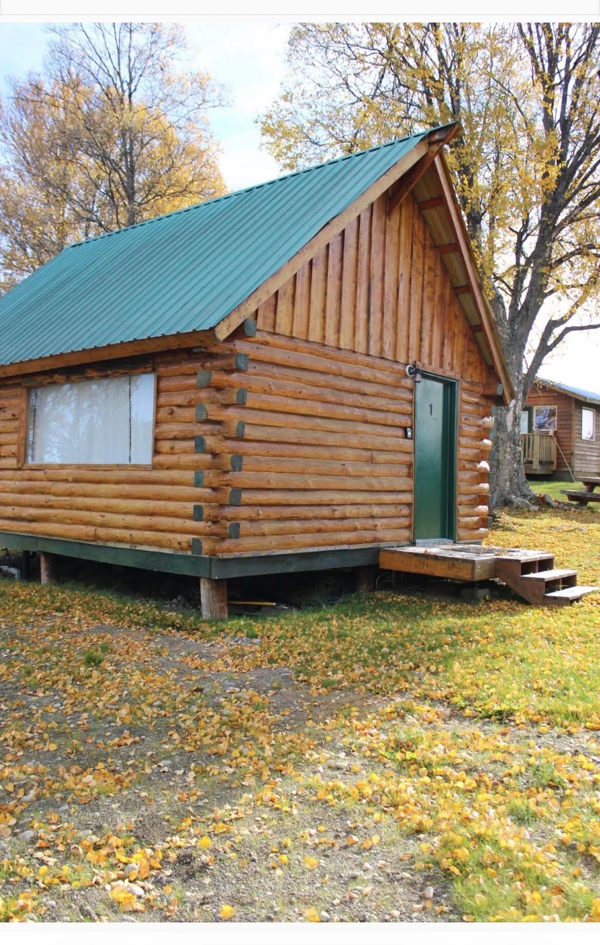 Front of Brown Bear Cabin